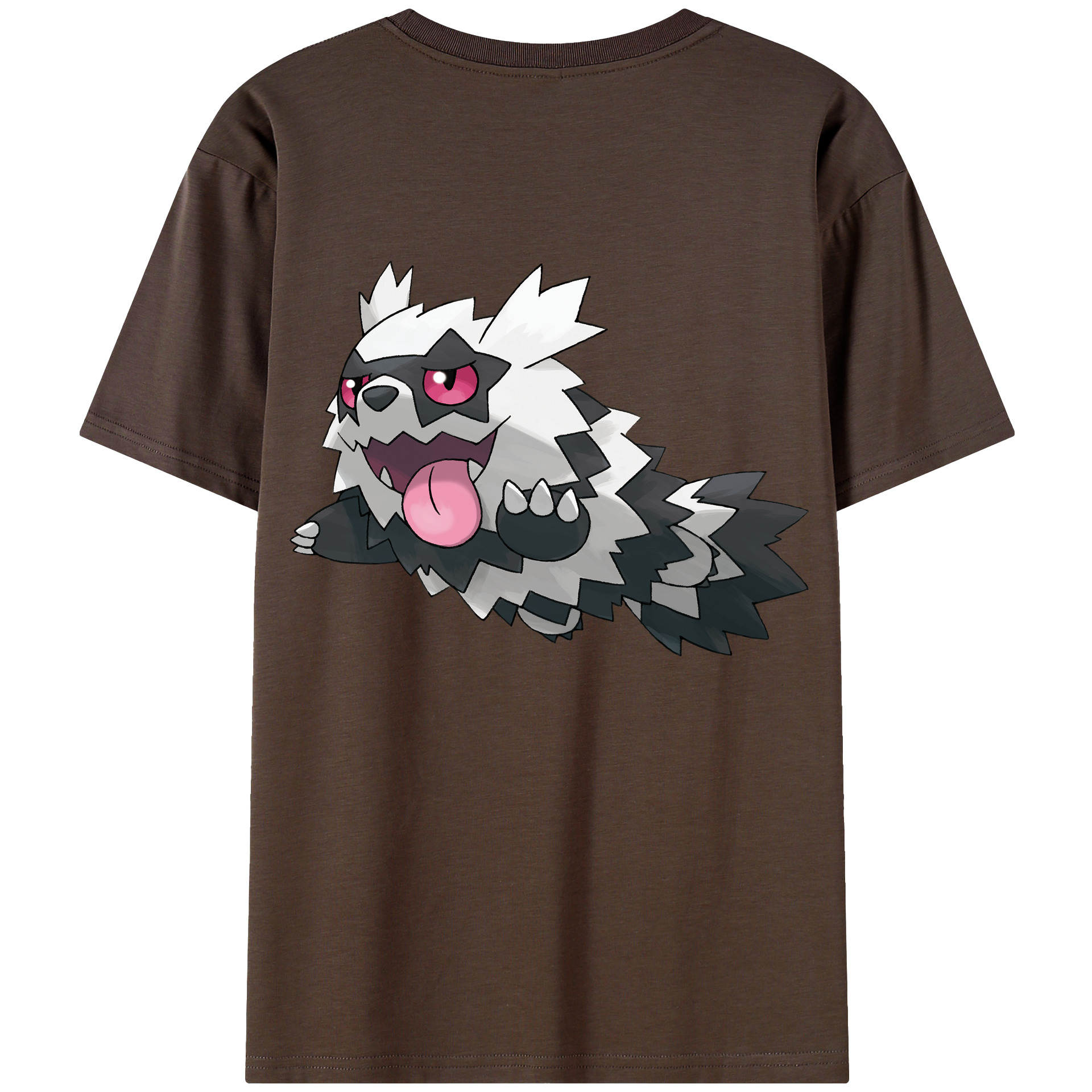 （画像用） ポケットモンスター Pokémon 綿100％半袖Tシャツ（背面プリント）