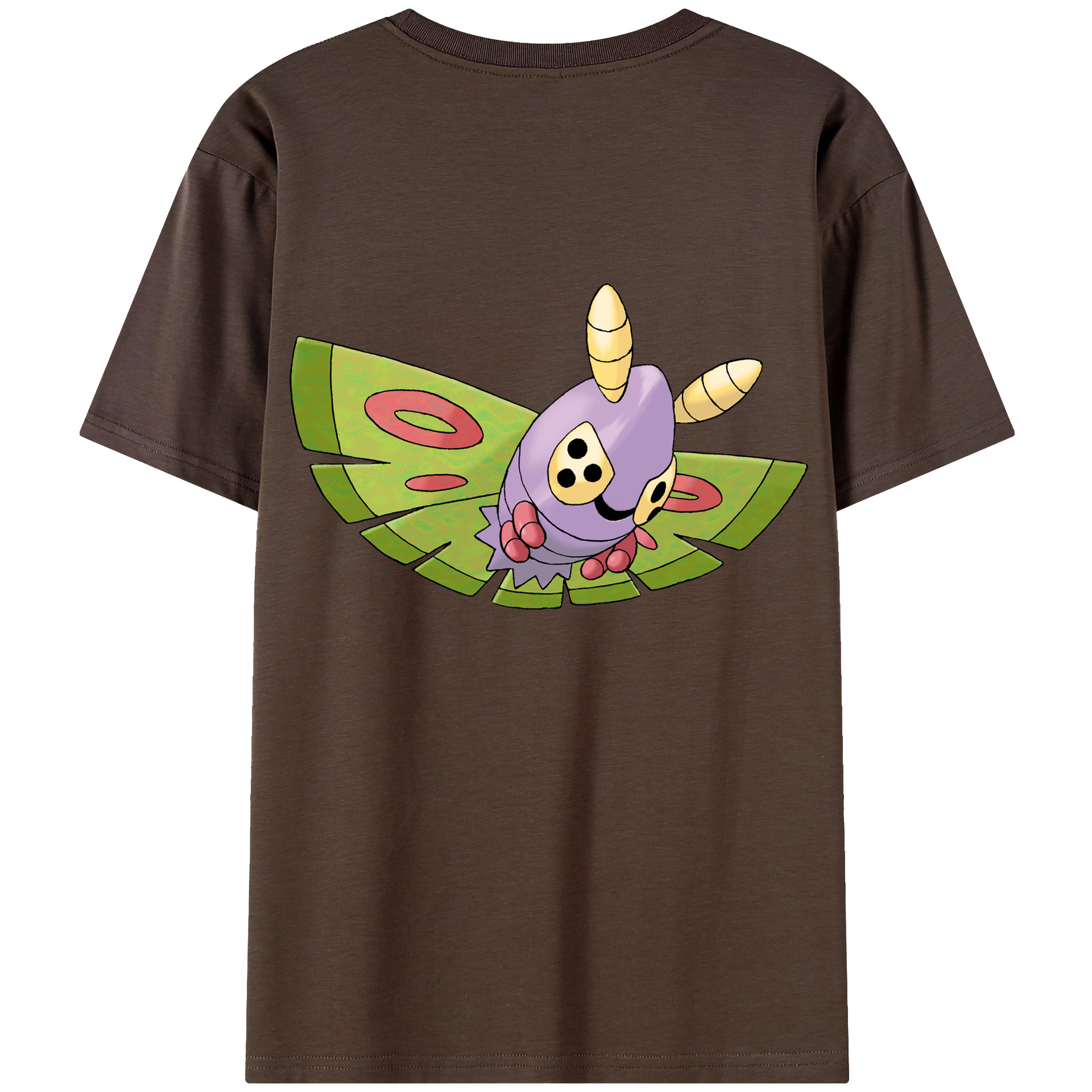 （画像用） ポケットモンスター Pokémon 綿100％半袖Tシャツ（背面プリント）
