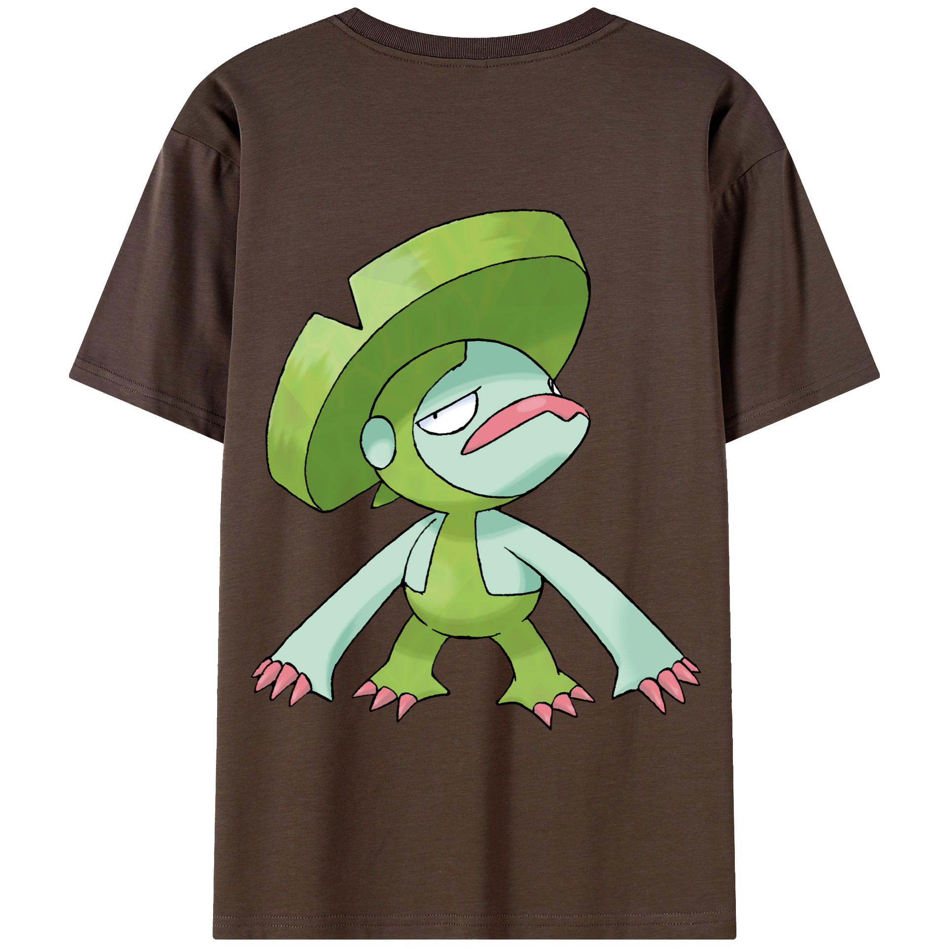（画像用） ポケットモンスター Pokémon 綿100％半袖Tシャツ（背面プリント）