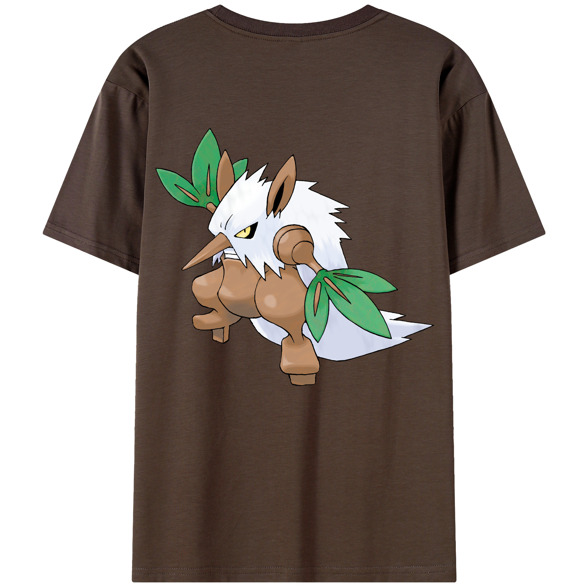 （画像用） ポケットモンスター Pokémon 綿100％半袖Tシャツ（背面プリント）