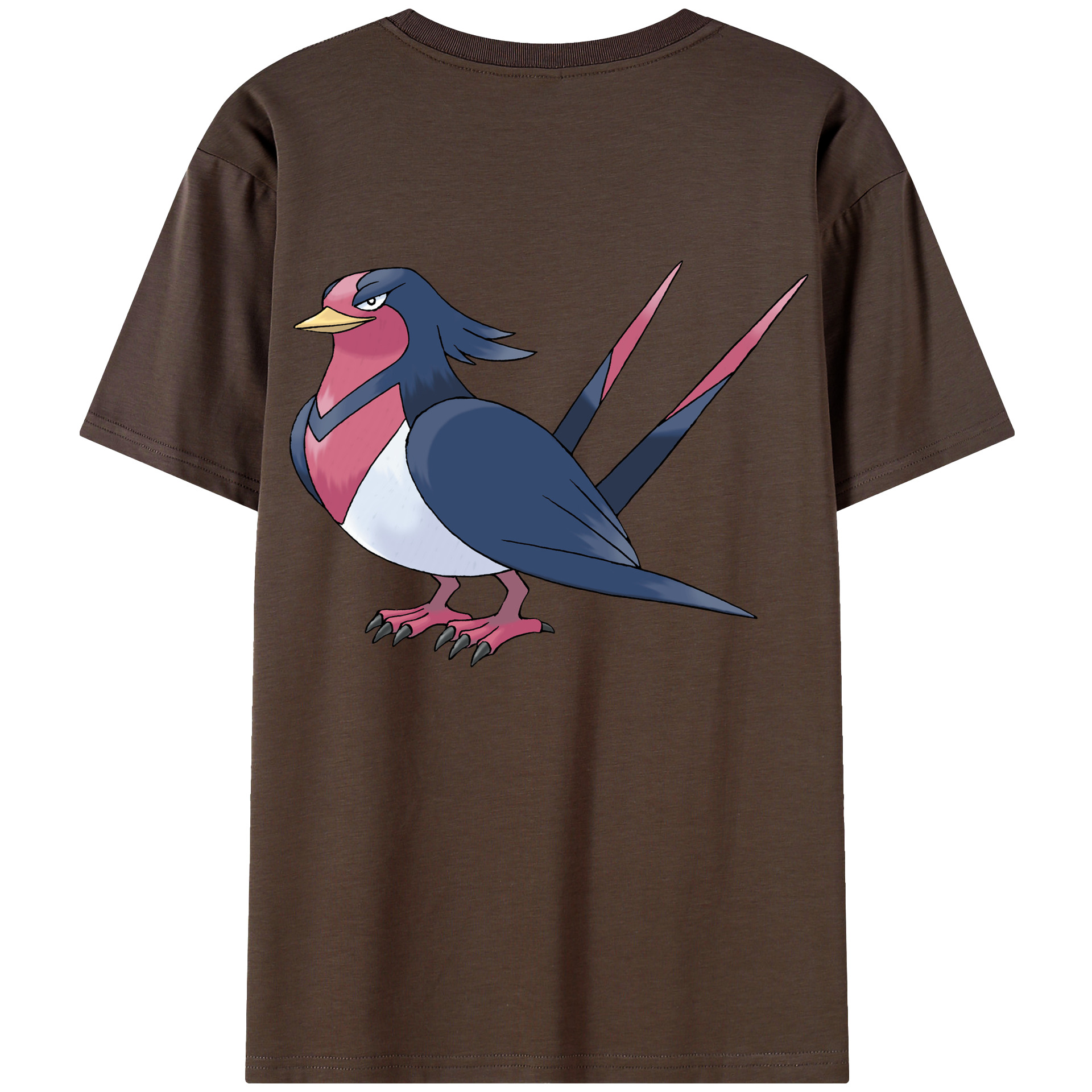 （画像用） ポケットモンスター Pokémon 綿100％半袖Tシャツ（背面プリント）