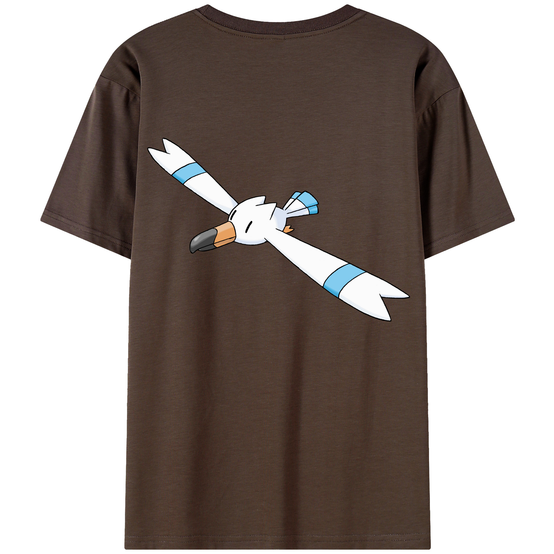 （画像用） ポケットモンスター Pokémon 綿100％半袖Tシャツ（背面プリント）