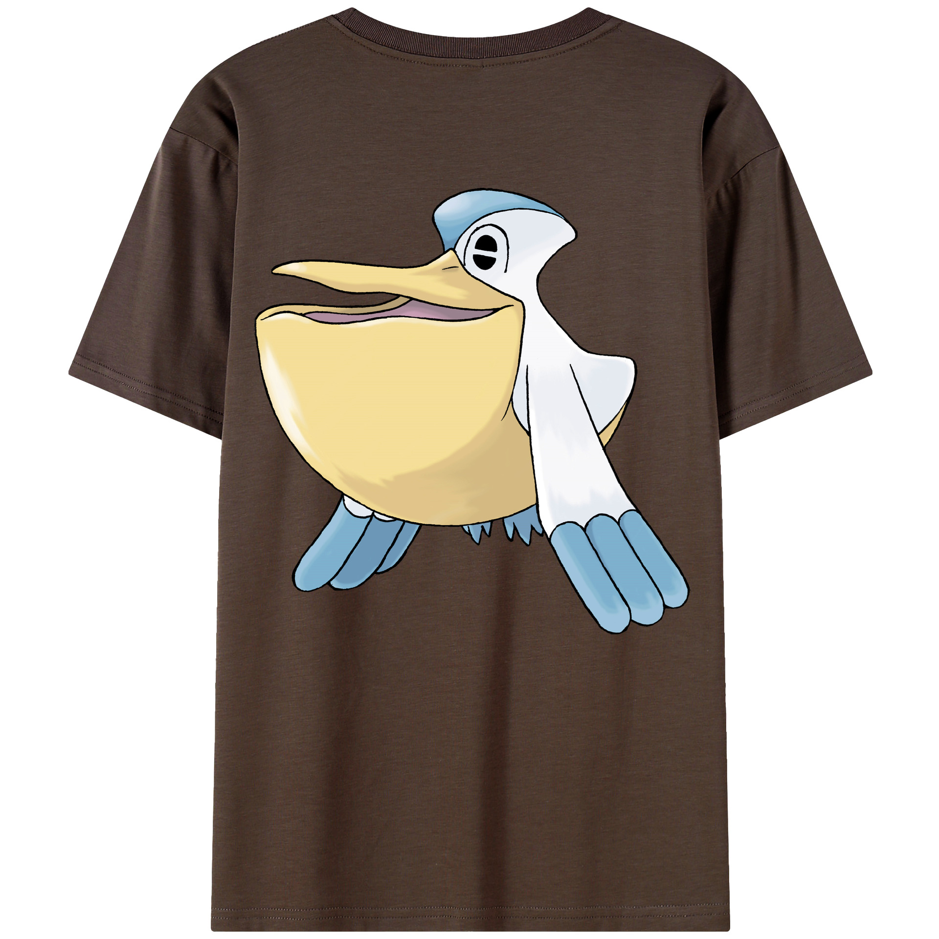 （画像用） ポケットモンスター Pokémon 綿100％半袖Tシャツ（背面プリント）