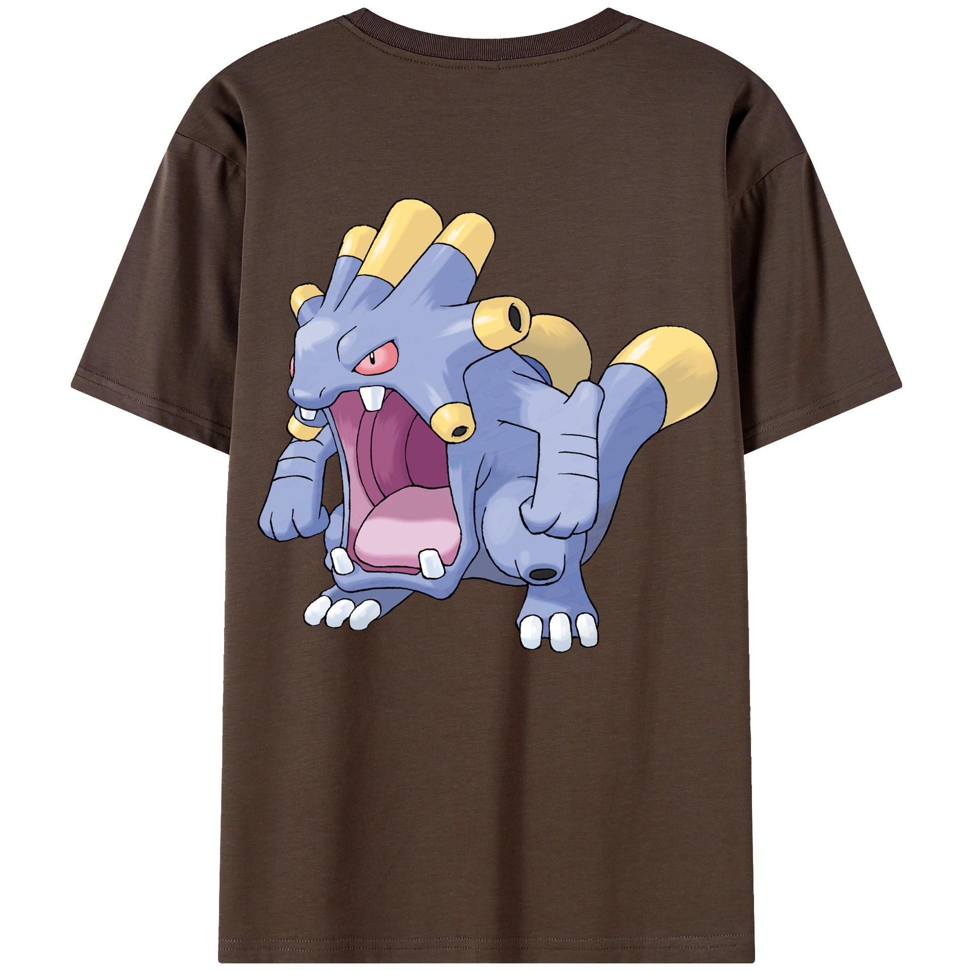 （画像用） ポケットモンスター Pokémon 綿100％半袖Tシャツ（背面プリント）