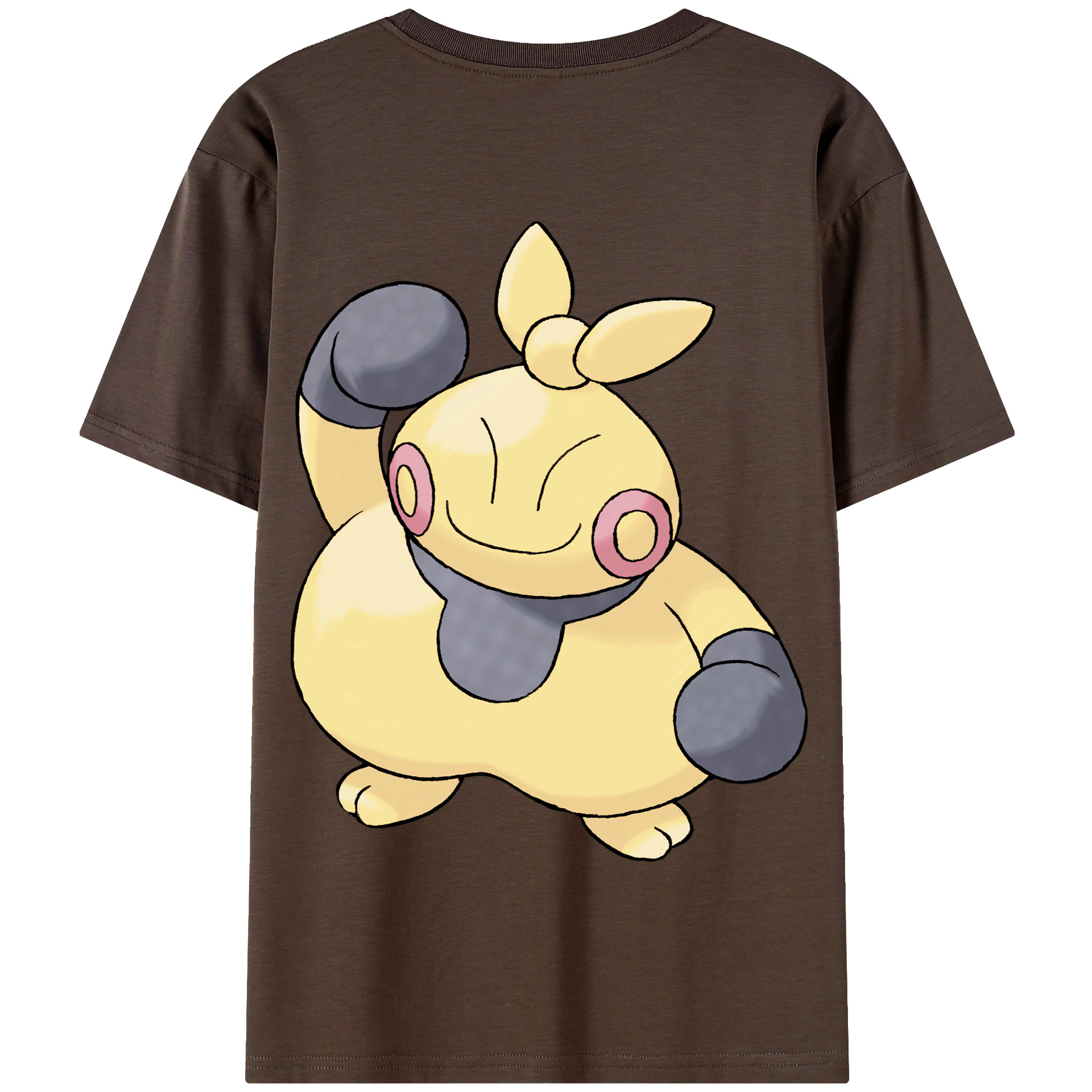 （画像用） ポケットモンスター Pokémon 綿100％半袖Tシャツ（背面プリント）