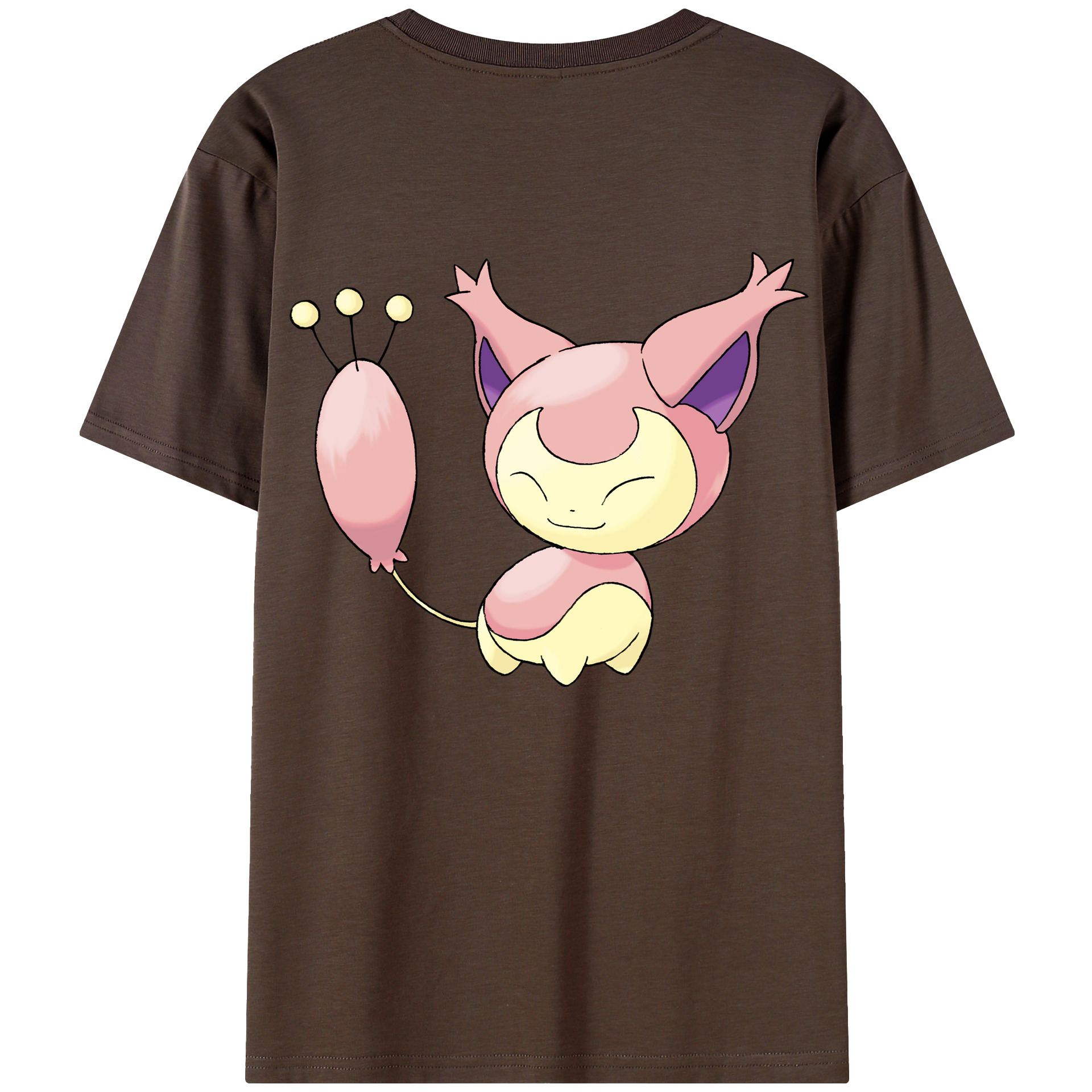 （画像用） ポケットモンスター Pokémon 綿100％半袖Tシャツ（背面プリント）