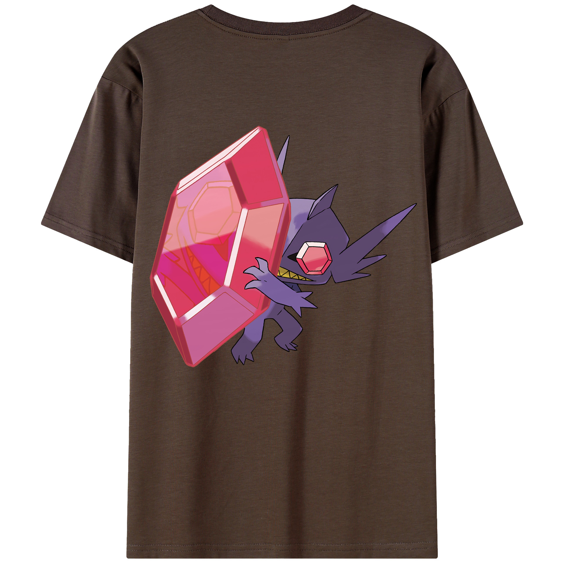 （画像用） ポケットモンスター Pokémon 綿100％半袖Tシャツ（背面プリント）