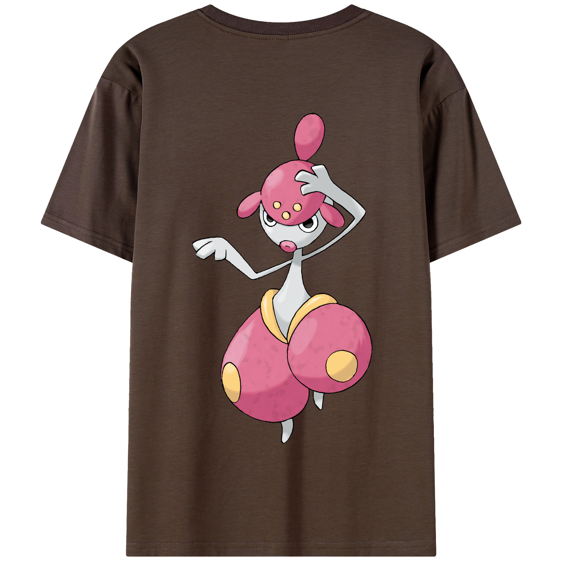 （画像用） ポケットモンスター Pokémon 綿100％半袖Tシャツ（背面プリント）