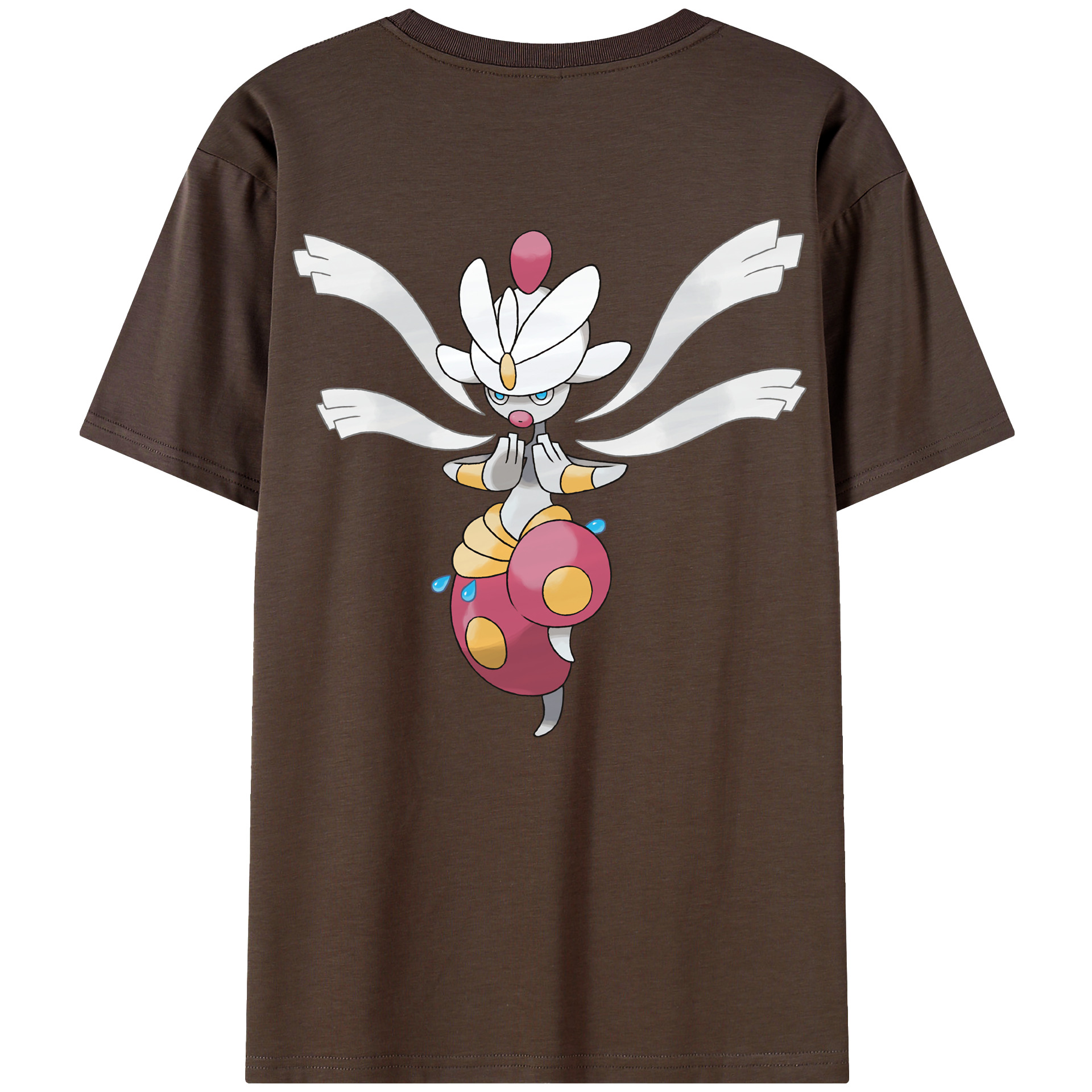 （画像用） ポケットモンスター Pokémon 綿100％半袖Tシャツ（背面プリント）