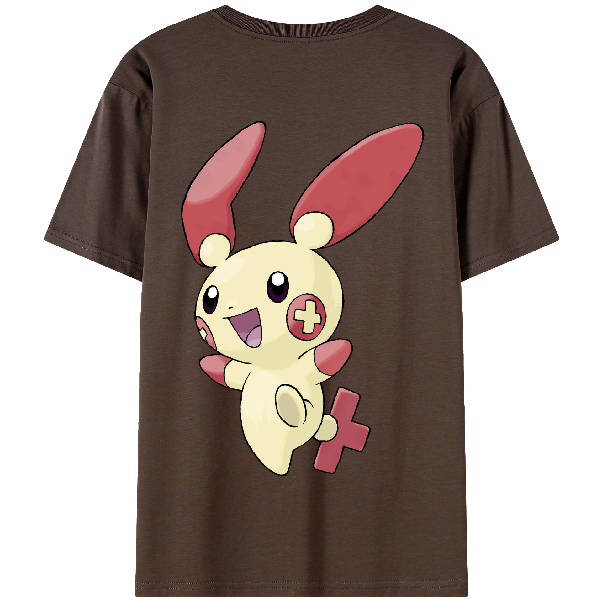 （画像用） ポケットモンスター Pokémon 綿100％半袖Tシャツ（背面プリント）