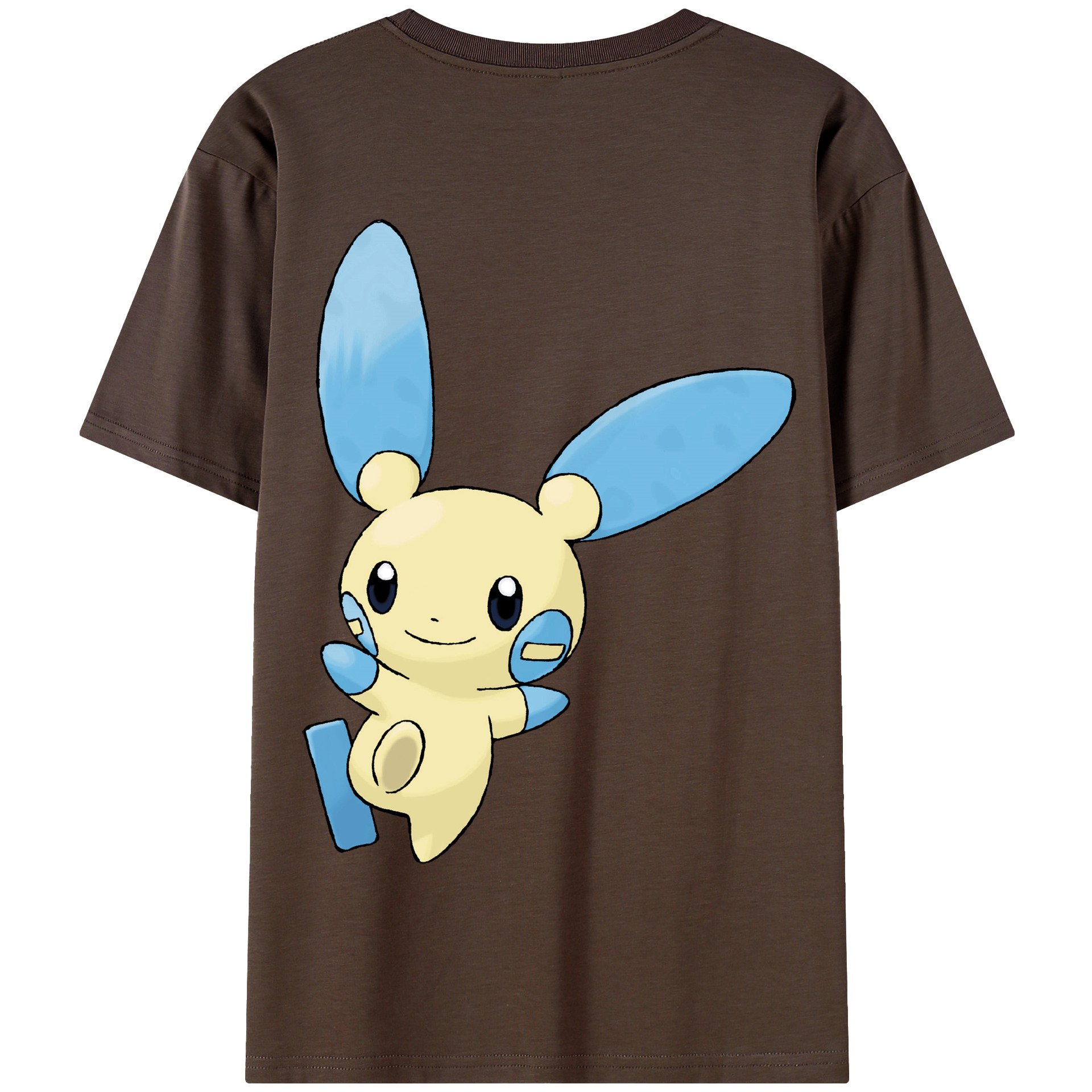 （画像用） ポケットモンスター Pokémon 綿100％半袖Tシャツ（背面プリント）