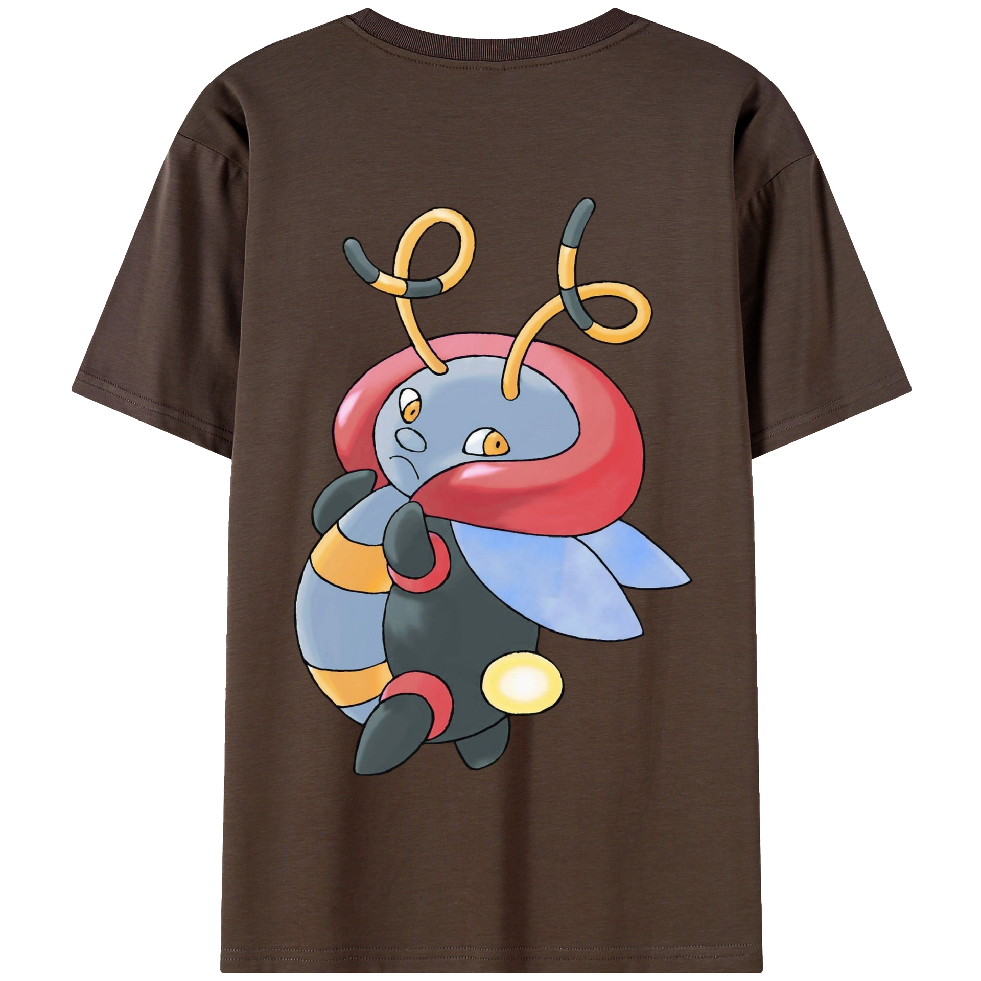 （画像用） ポケットモンスター Pokémon 綿100％半袖Tシャツ（背面プリント）
