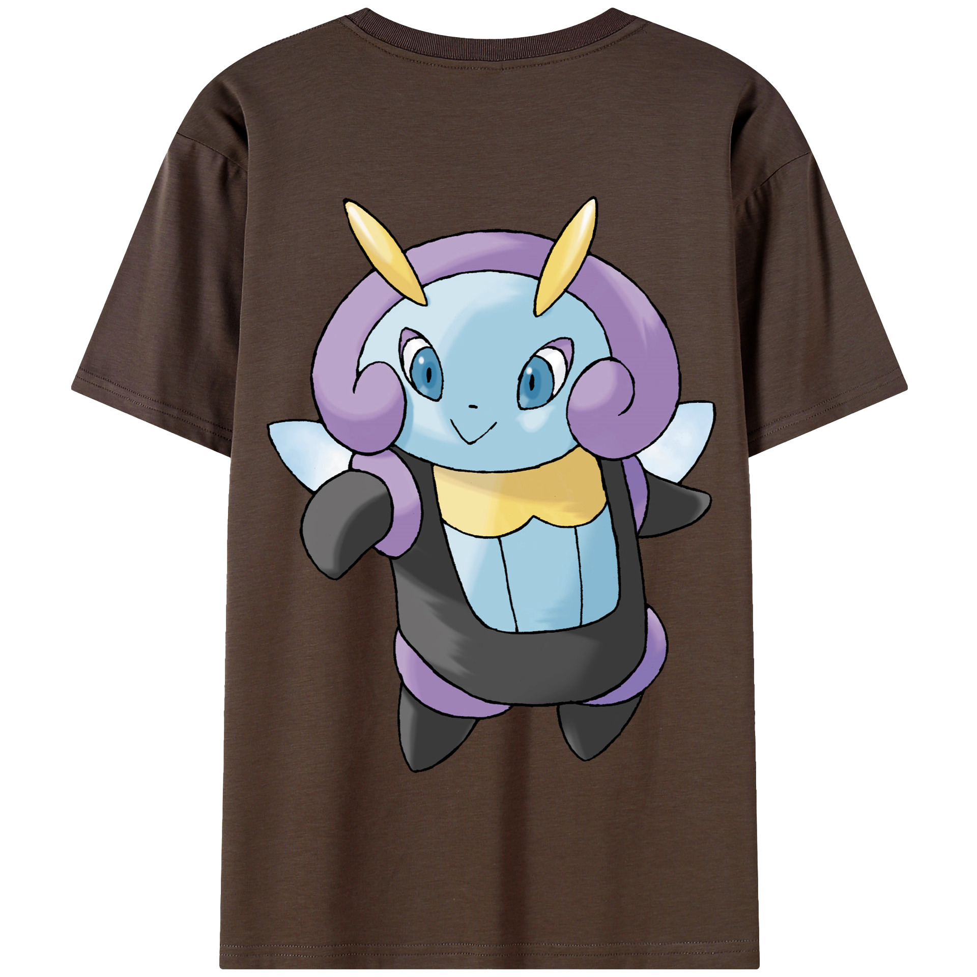 （画像用） ポケットモンスター Pokémon 綿100％半袖Tシャツ（背面プリント）