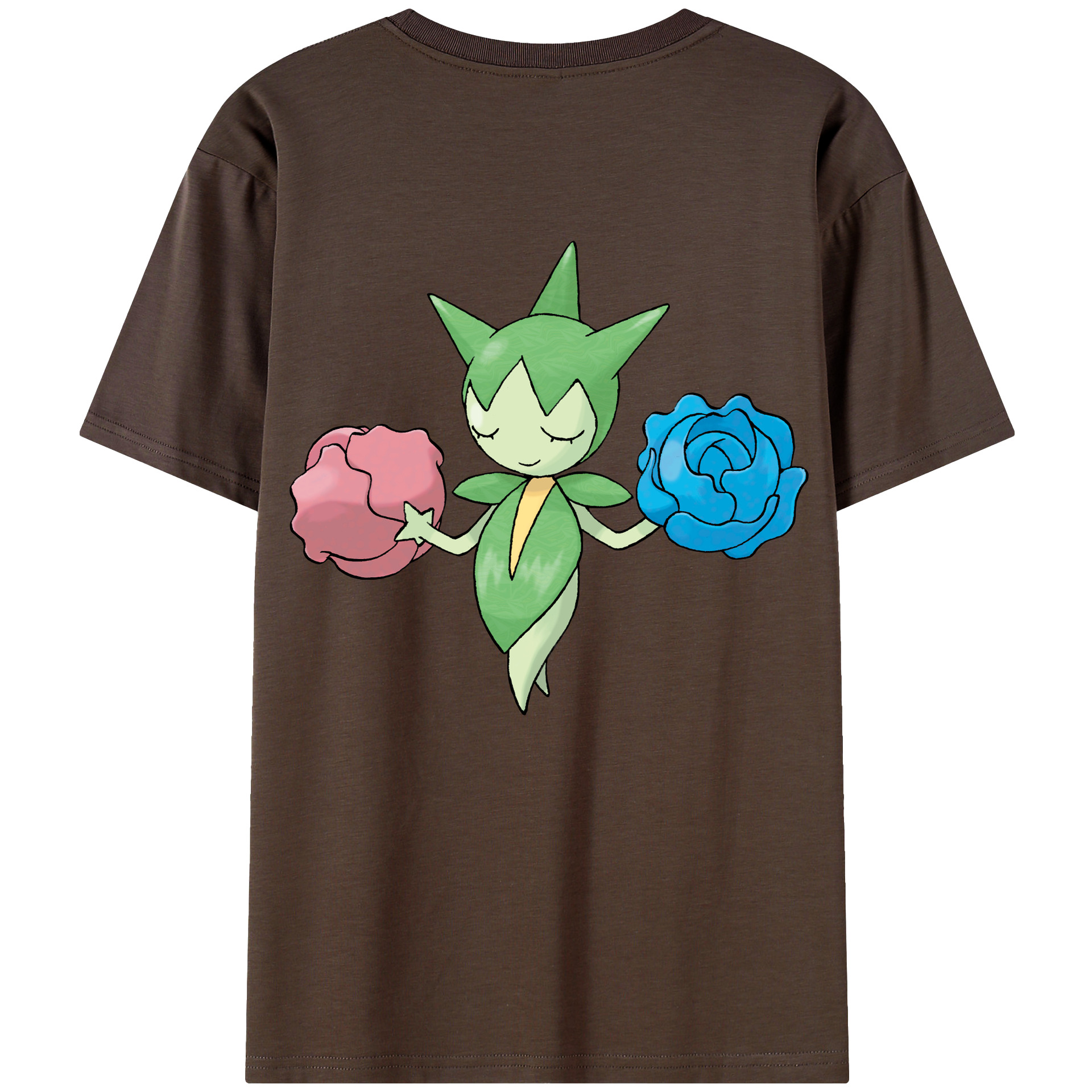 （画像用） ポケットモンスター Pokémon 綿100％半袖Tシャツ（背面プリント）