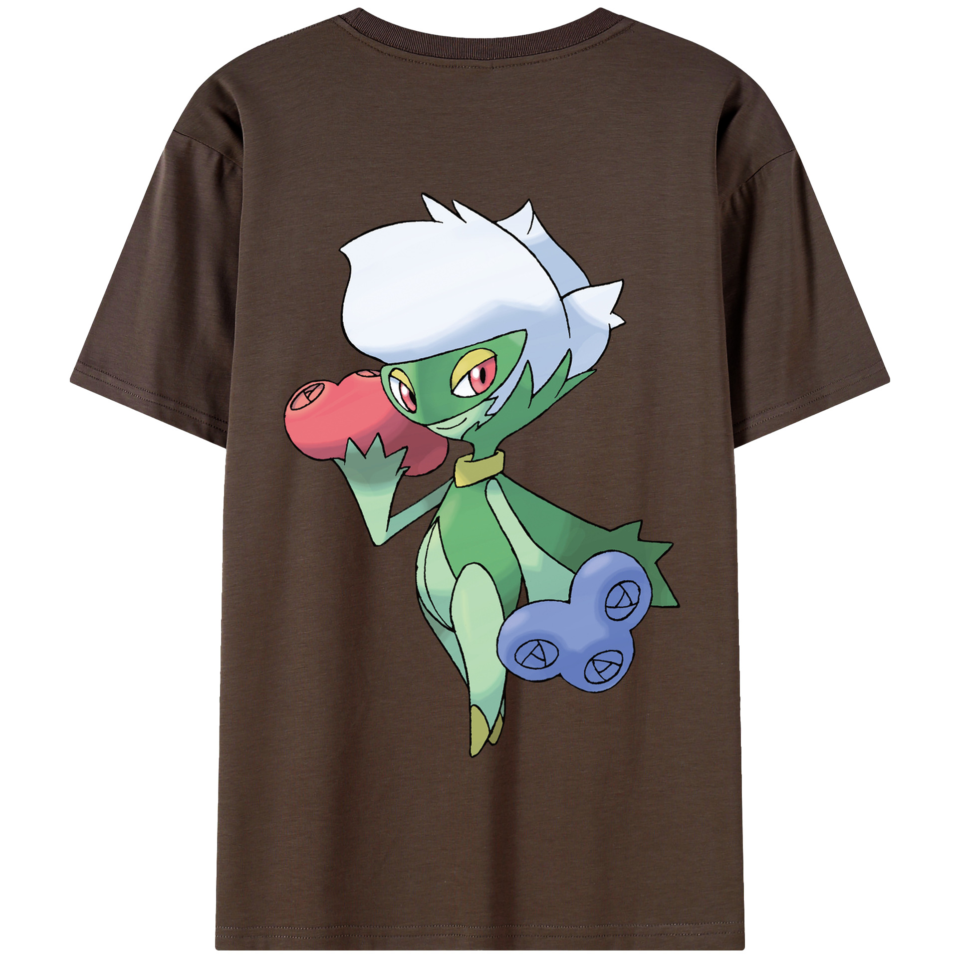 （画像用） ポケットモンスター Pokémon 綿100％半袖Tシャツ（背面プリント）