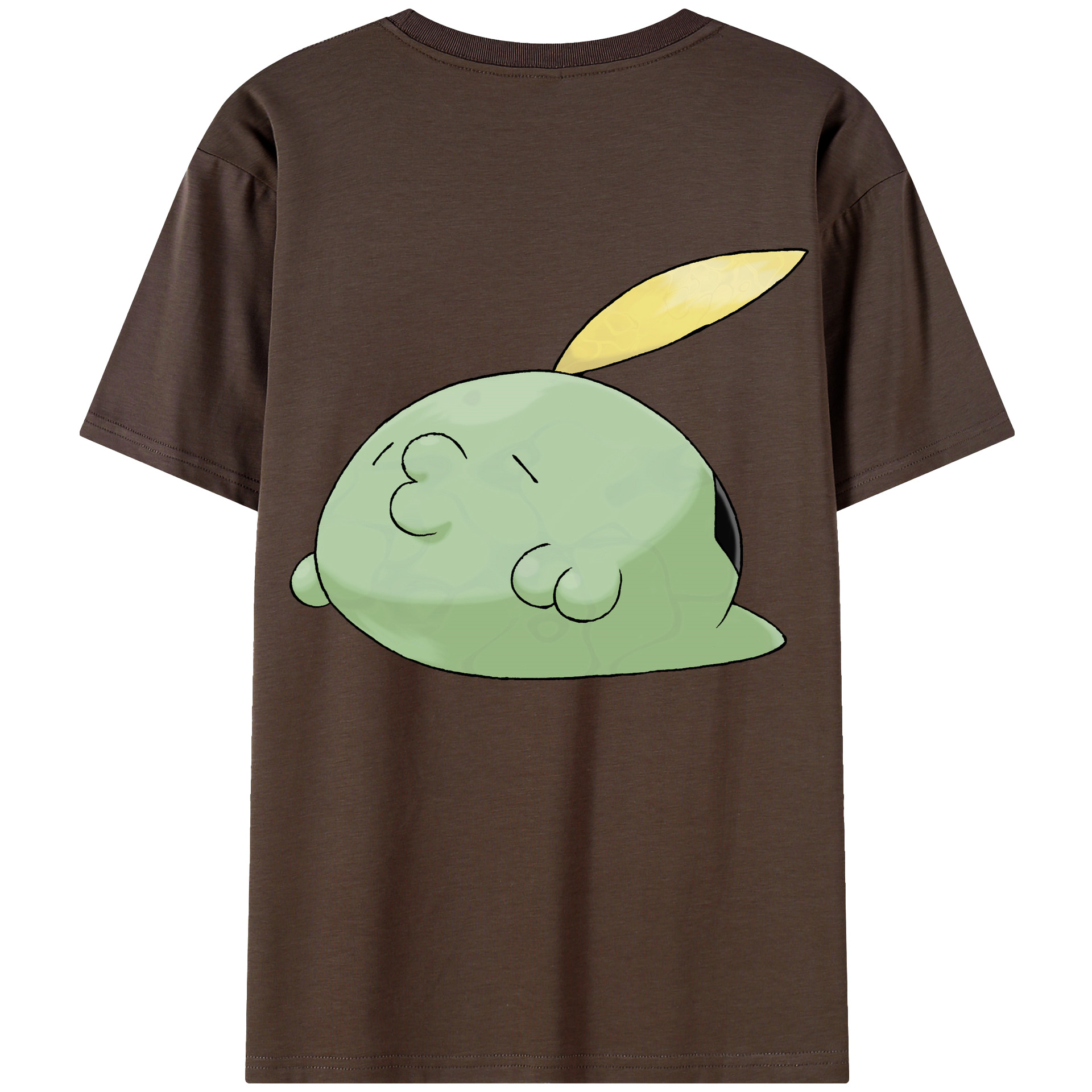 （画像用） ポケットモンスター Pokémon 綿100％半袖Tシャツ（背面プリント）