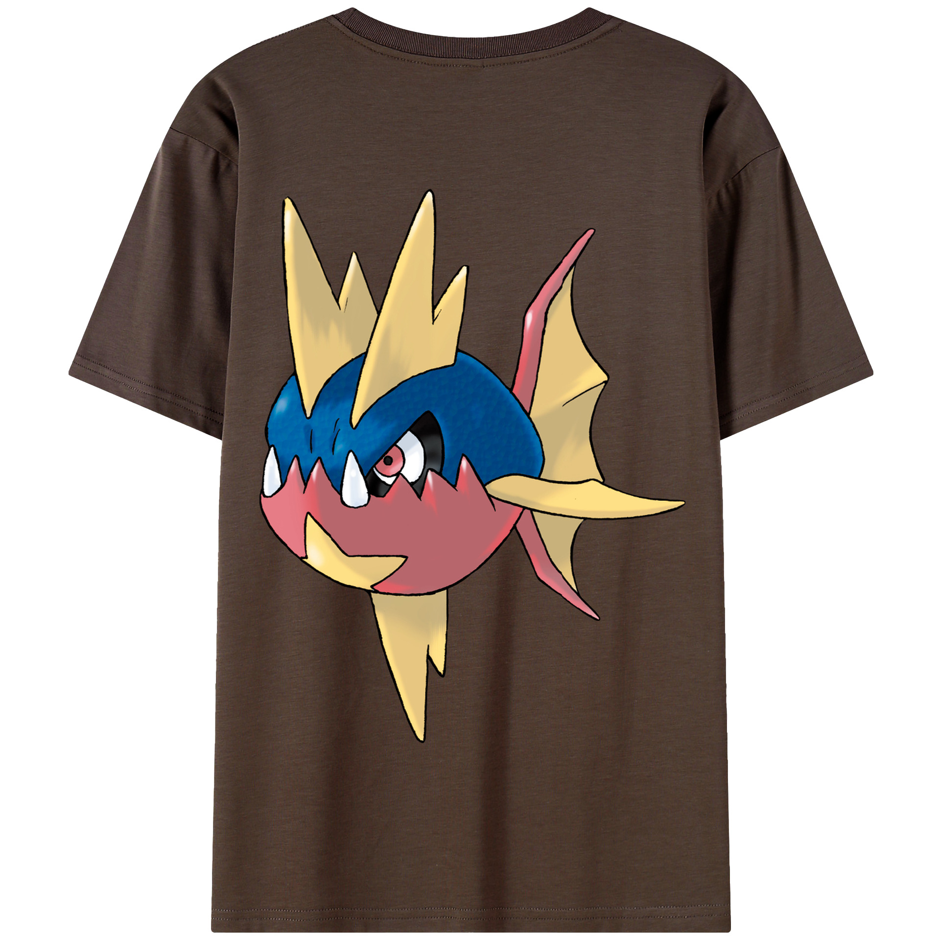 （画像用） ポケットモンスター Pokémon 綿100％半袖Tシャツ（背面プリント）