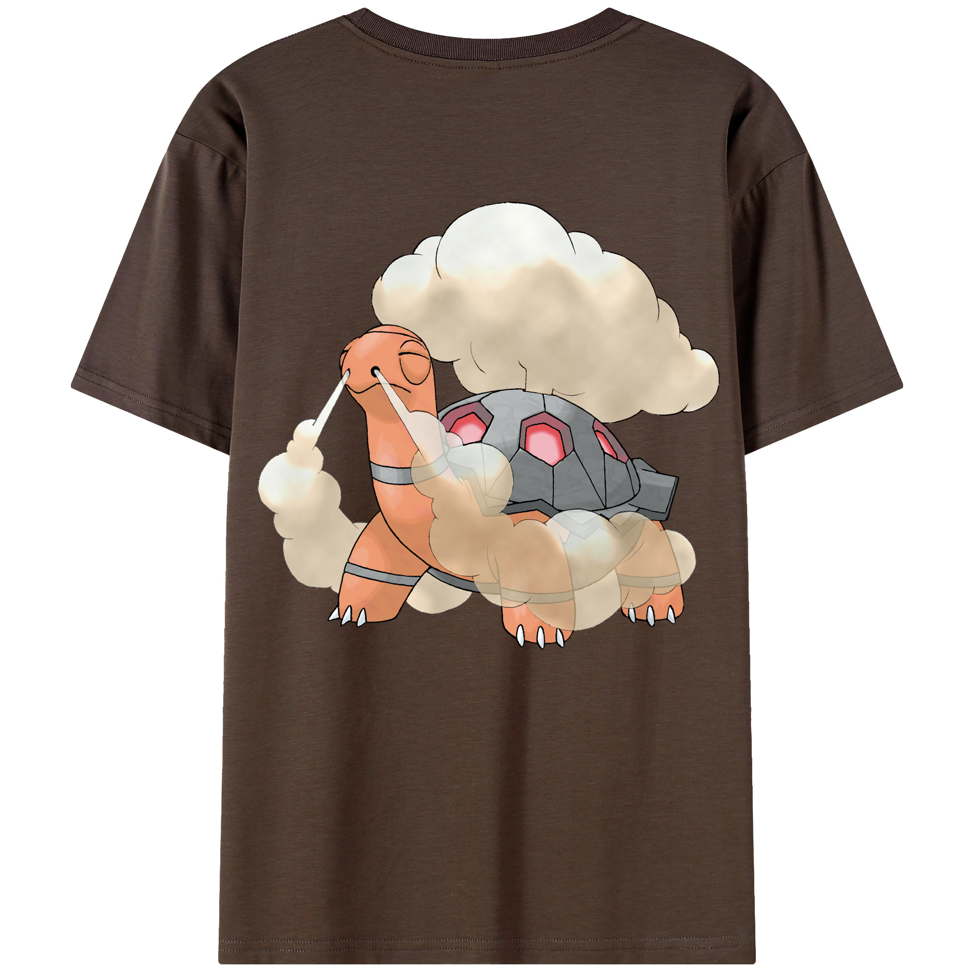 （画像用） ポケットモンスター Pokémon 綿100％半袖Tシャツ（背面プリント）