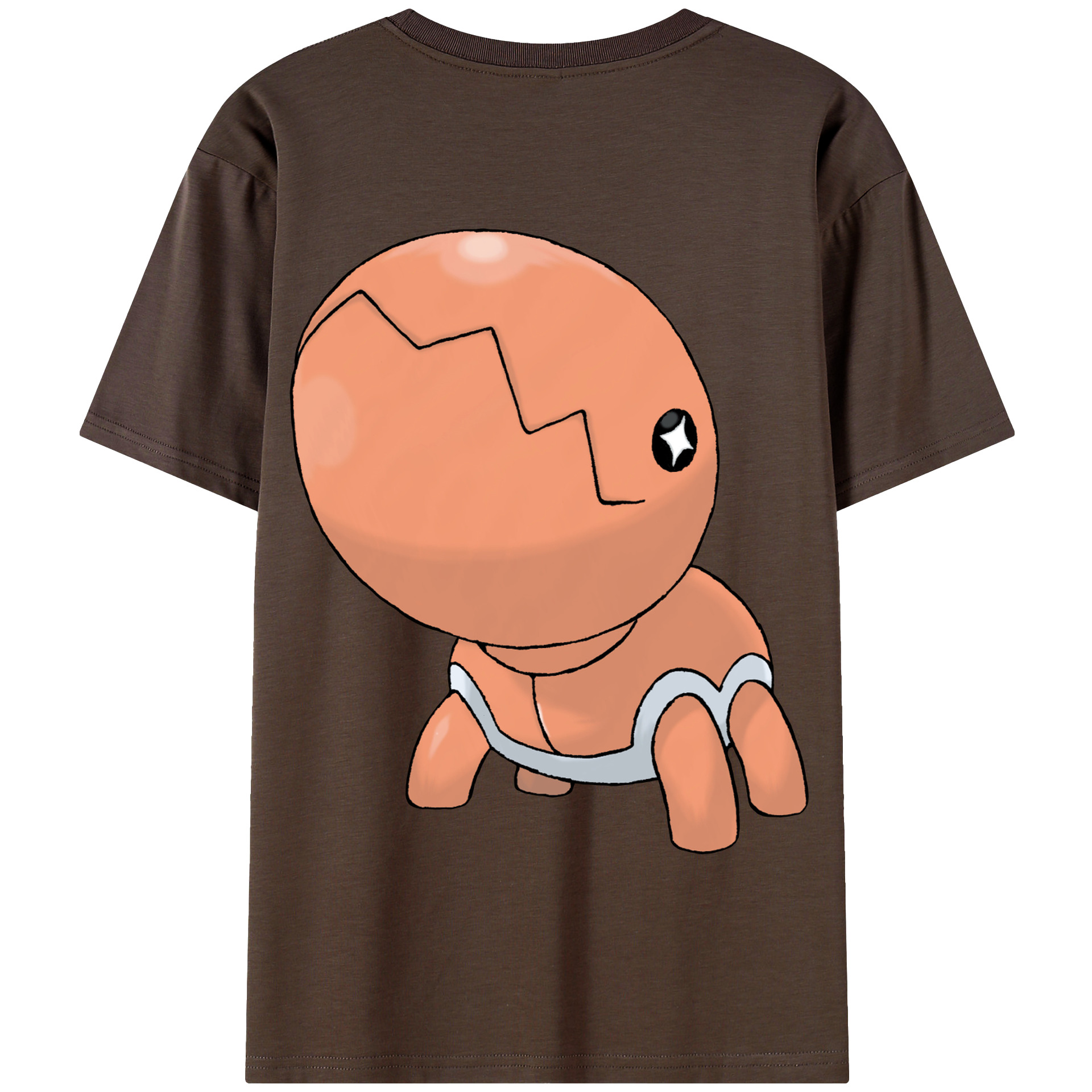 （画像用） ポケットモンスター Pokémon 綿100％半袖Tシャツ（背面プリント）