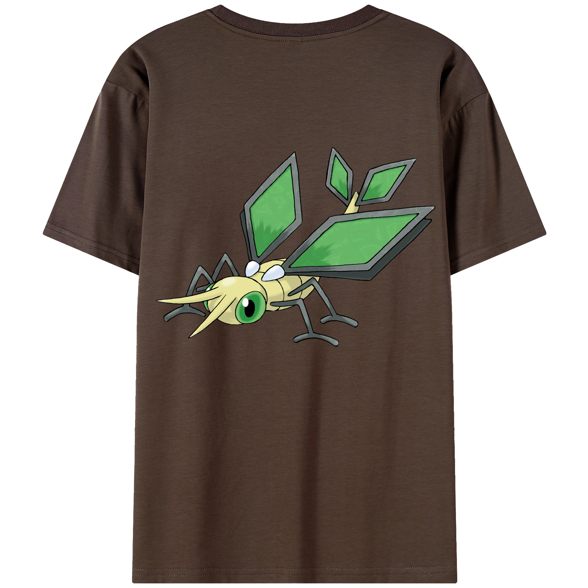 （画像用） ポケットモンスター Pokémon 綿100％半袖Tシャツ（背面プリント）
