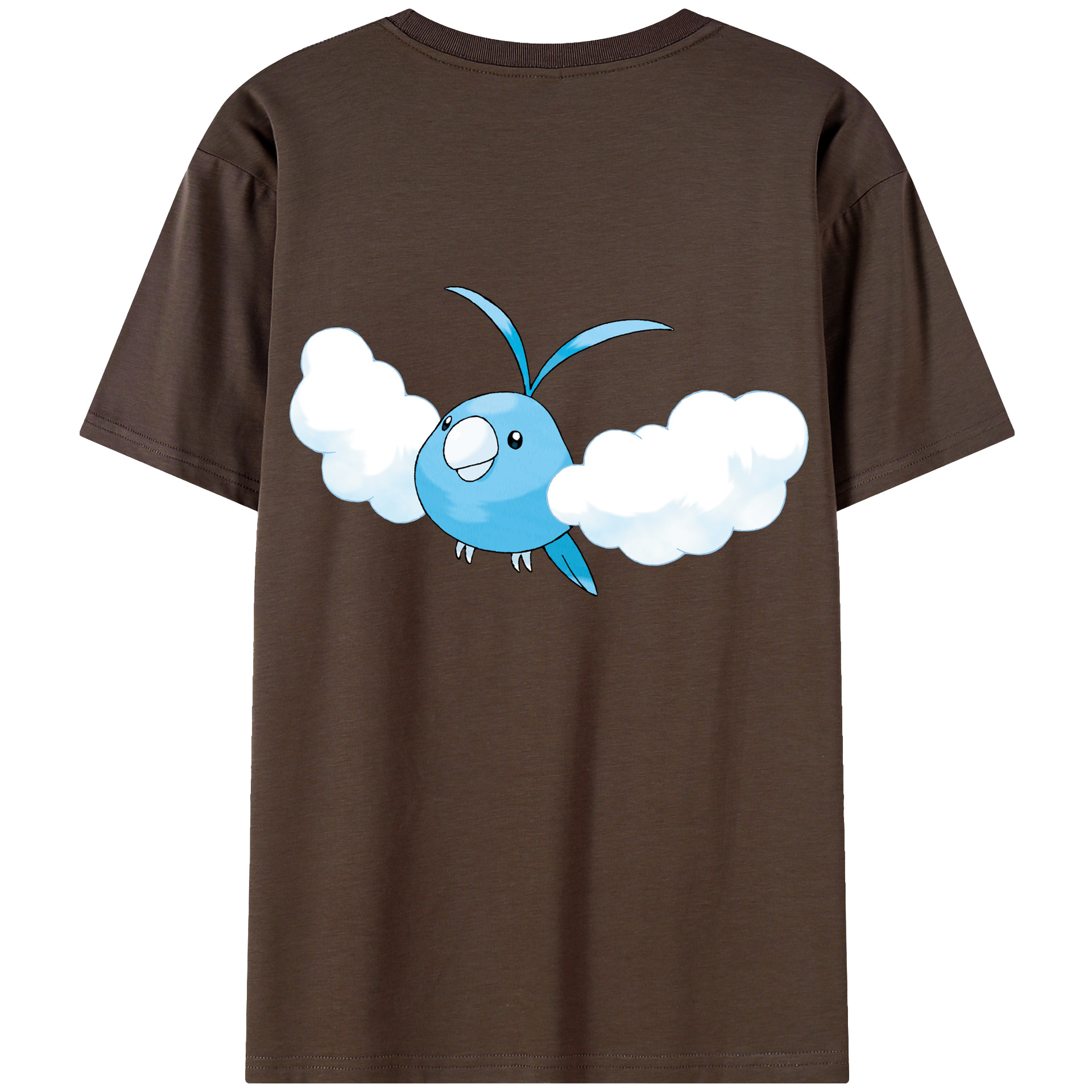 （画像用） ポケットモンスター Pokémon 綿100％半袖Tシャツ（背面プリント）