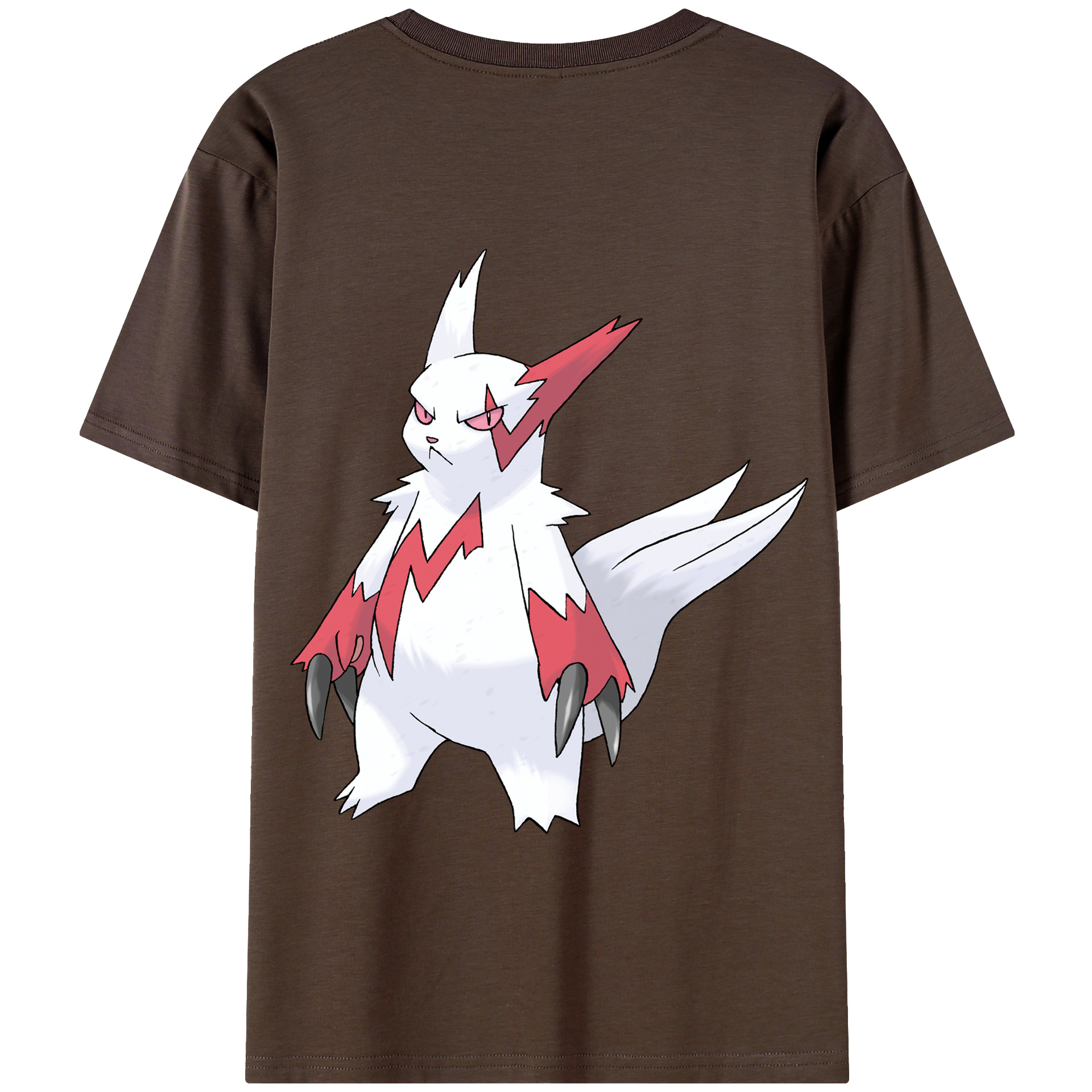 （画像用） ポケットモンスター Pokémon 綿100％半袖Tシャツ（背面プリント）