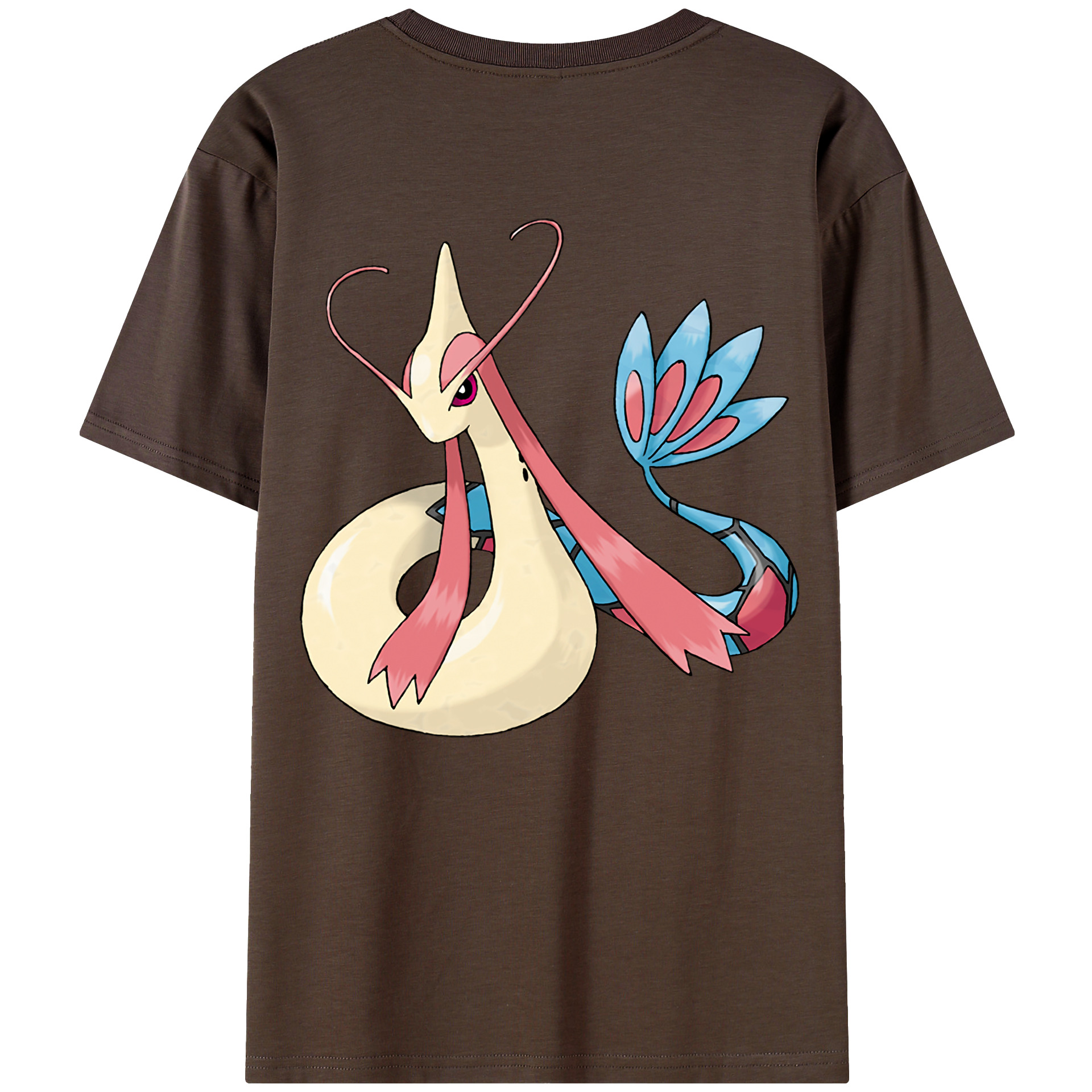 （画像用） ポケットモンスター Pokémon 綿100％半袖Tシャツ（背面プリント）