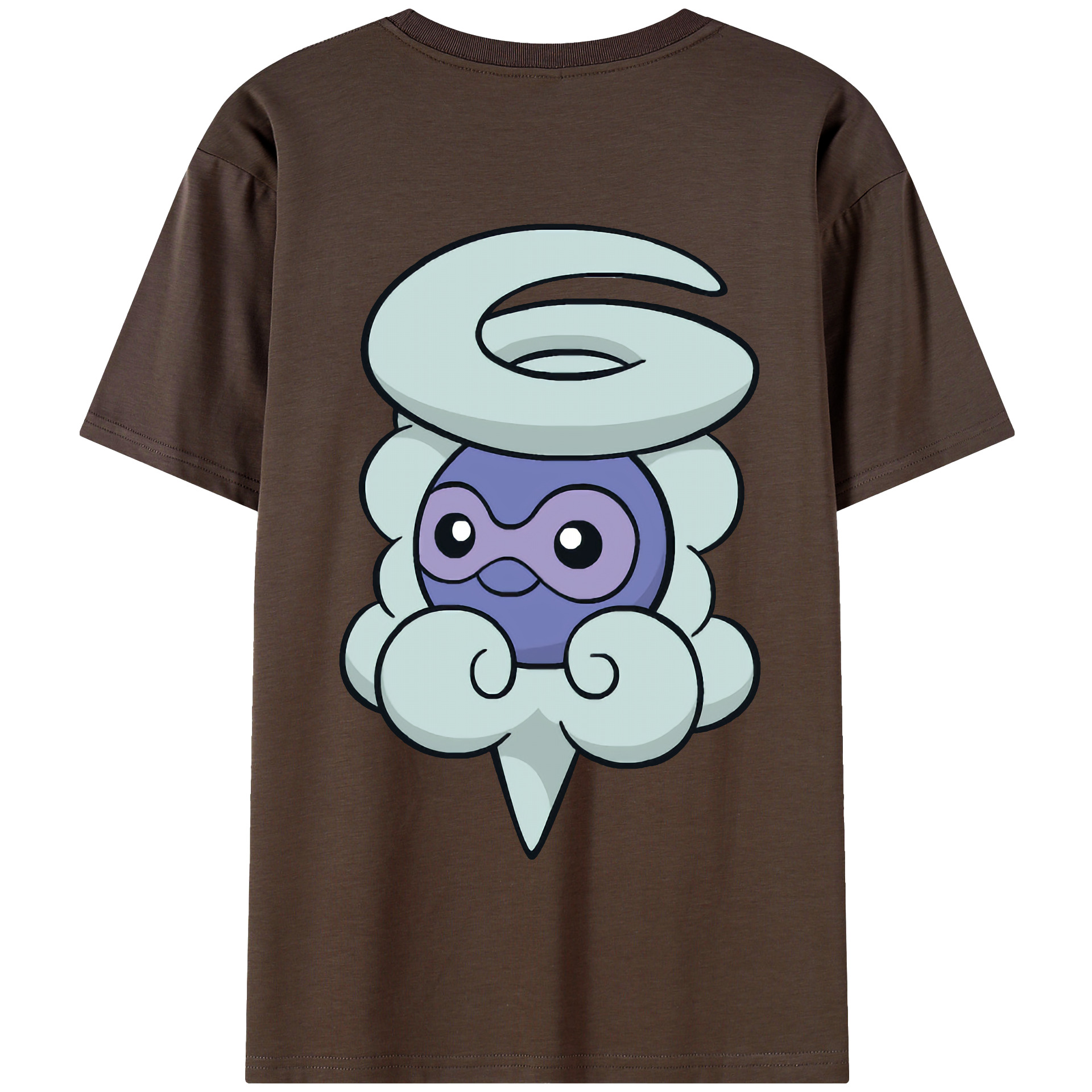 （画像用） ポケットモンスター Pokémon 綿100％半袖Tシャツ（背面プリント）