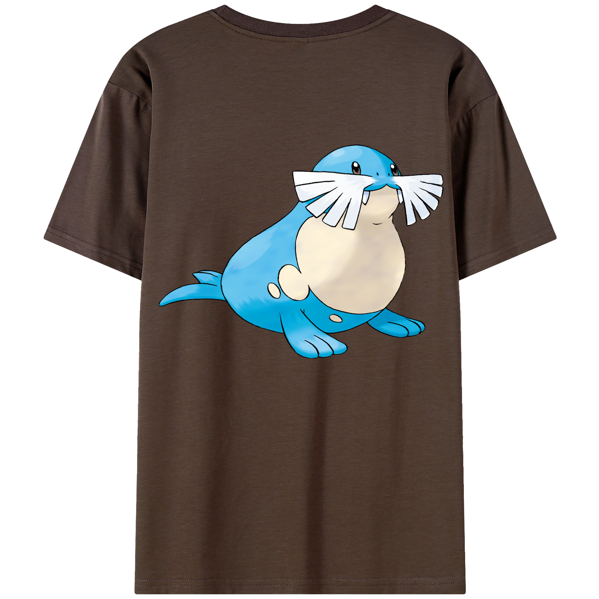 （画像用） ポケットモンスター Pokémon 綿100％半袖Tシャツ（背面プリント）