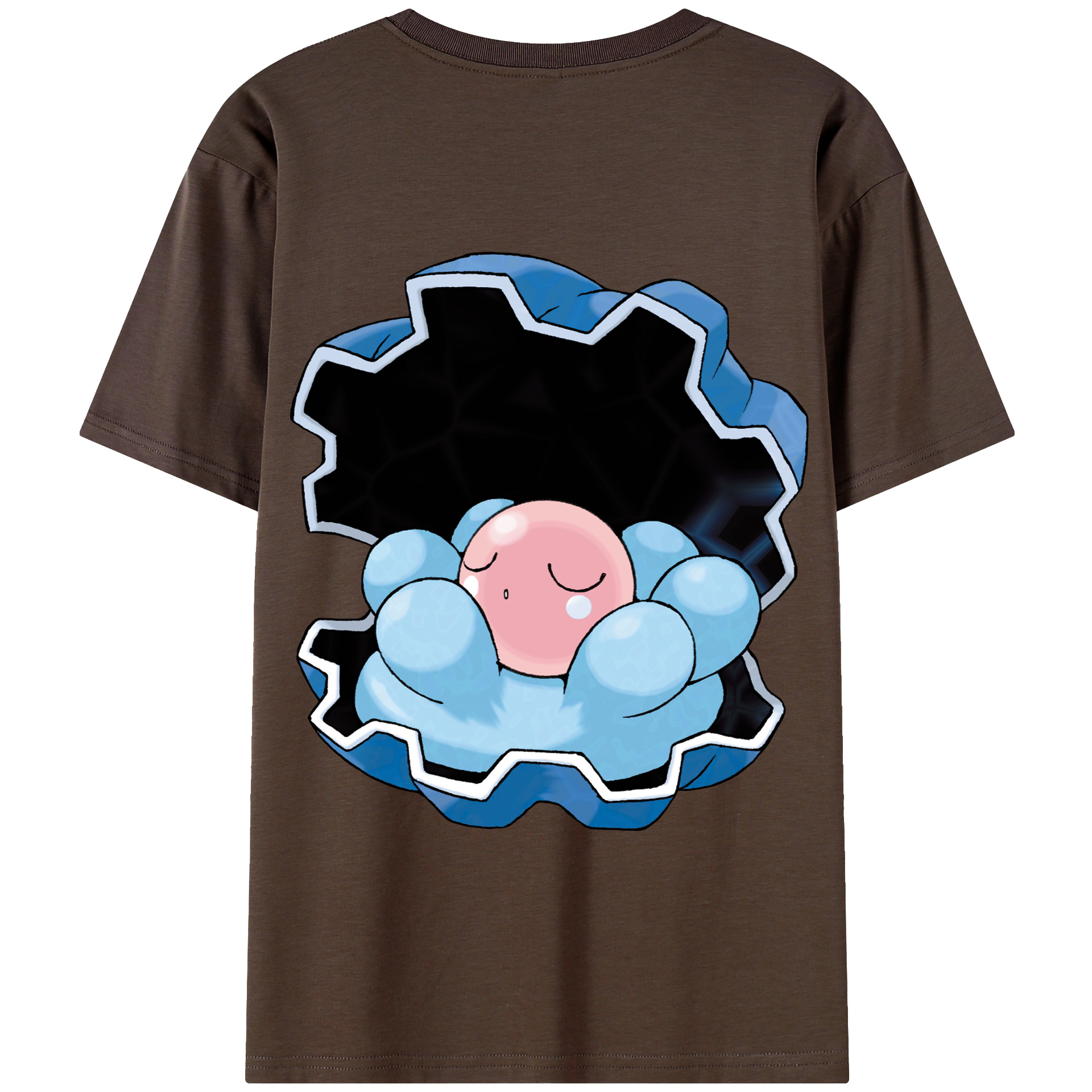 （画像用） ポケットモンスター Pokémon 綿100％半袖Tシャツ（背面プリント）