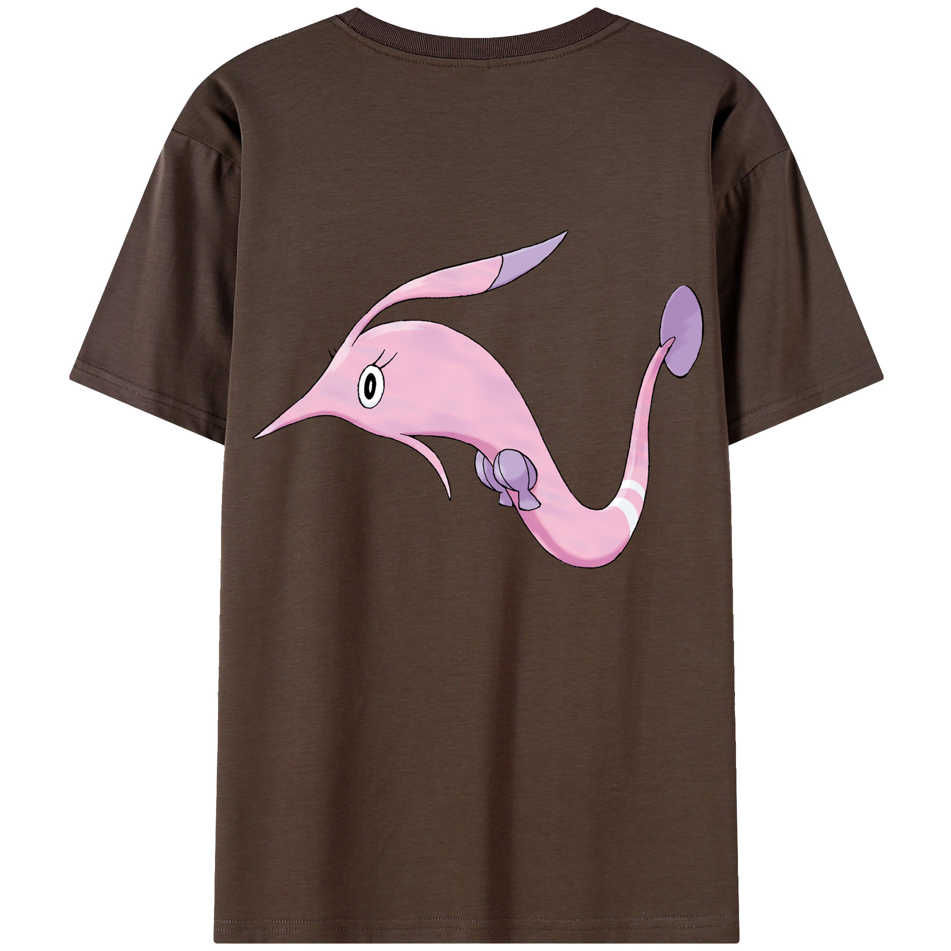（画像用） ポケットモンスター Pokémon 綿100％半袖Tシャツ（背面プリント）