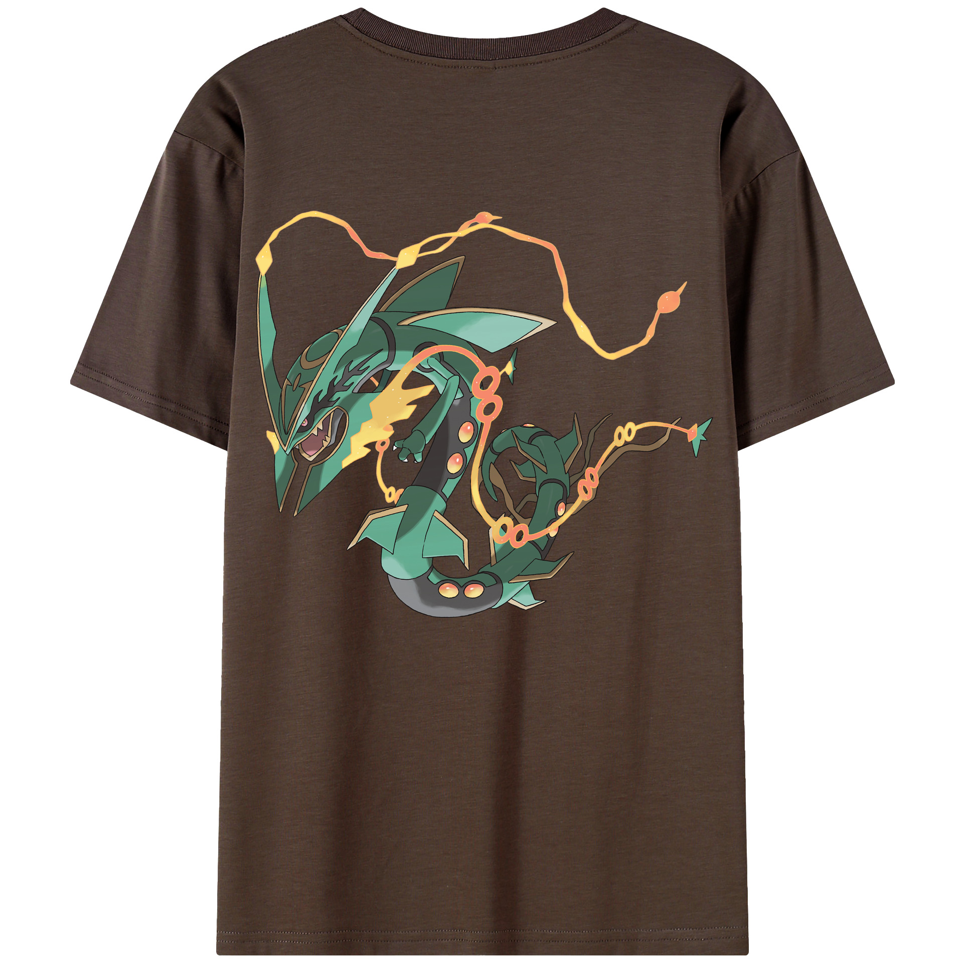 （画像用） ポケットモンスター Pokémon 綿100％半袖Tシャツ（背面プリント）