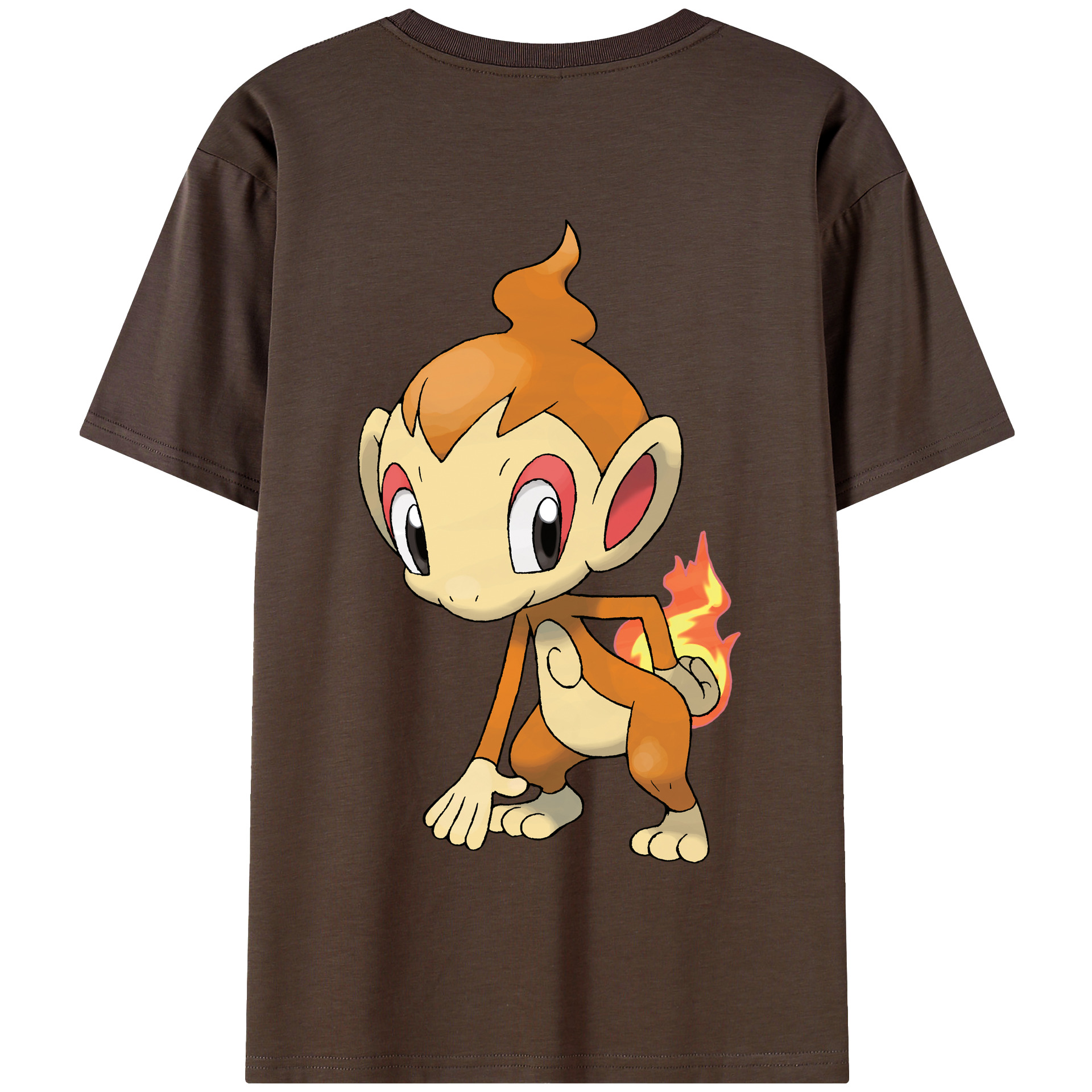 （画像用） ポケットモンスター Pokémon 綿100％半袖Tシャツ（背面プリント）