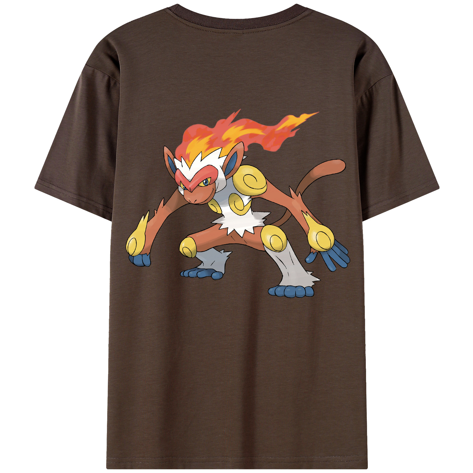 （画像用） ポケットモンスター Pokémon 綿100％半袖Tシャツ（背面プリント）