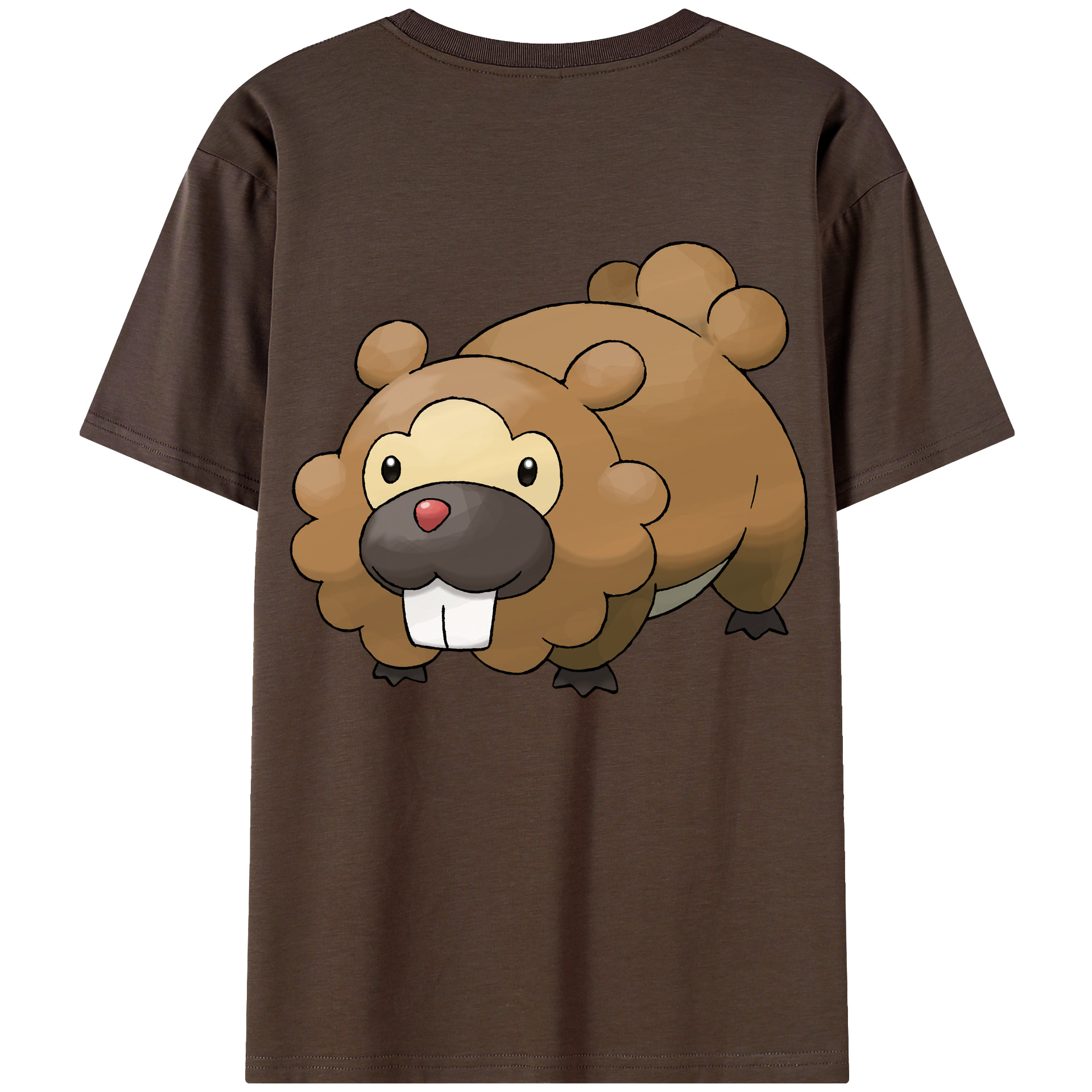 （画像用） ポケットモンスター Pokémon 綿100％半袖Tシャツ（背面プリント）
