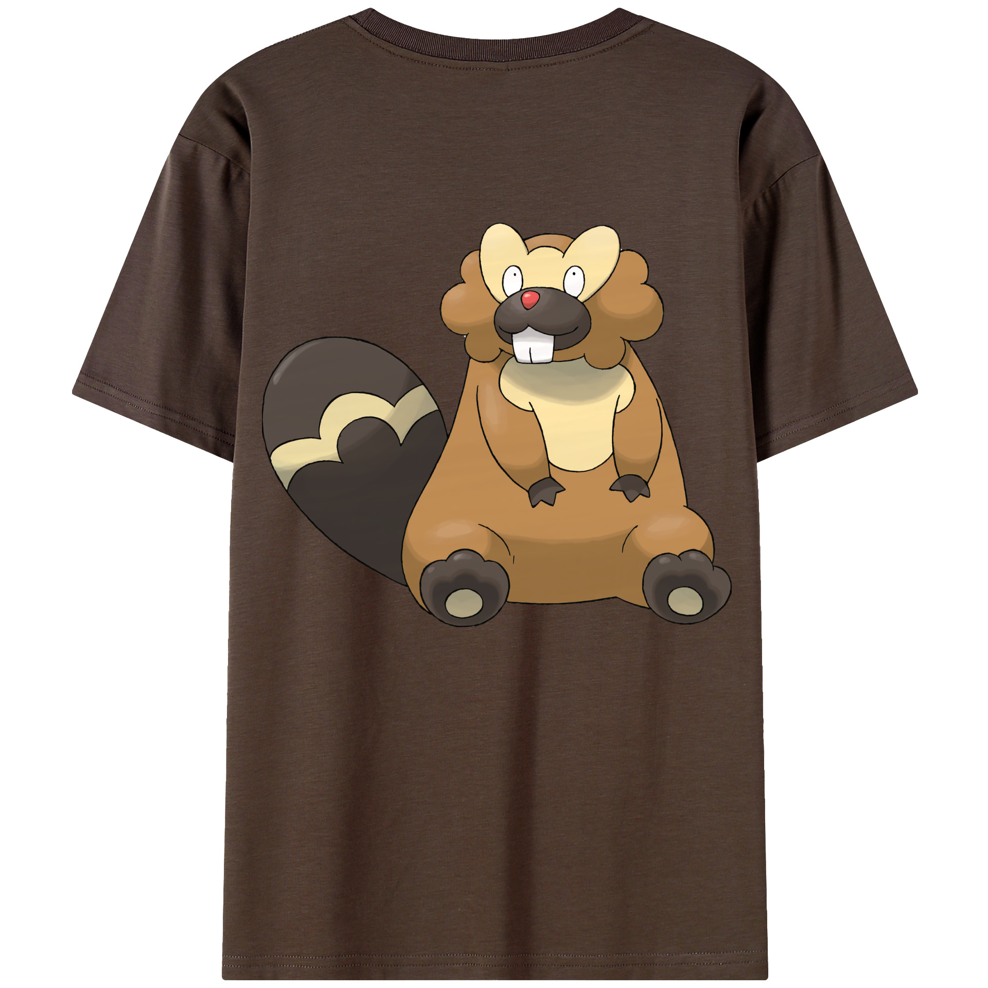 （画像用） ポケットモンスター Pokémon 綿100％半袖Tシャツ（背面プリント）
