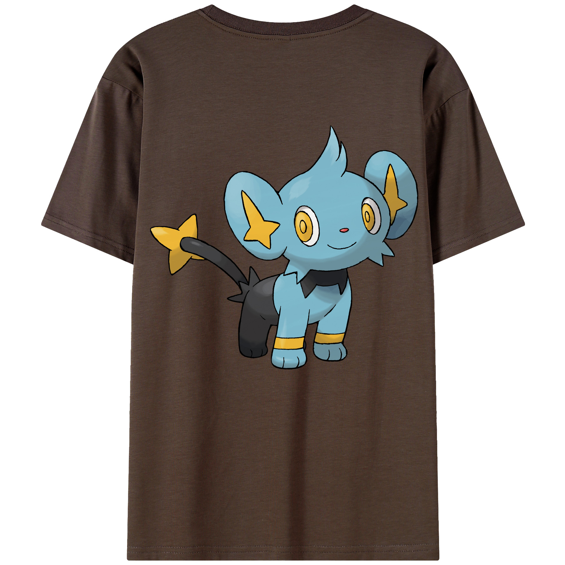 （画像用） ポケットモンスター Pokémon 綿100％半袖Tシャツ（背面プリント）
