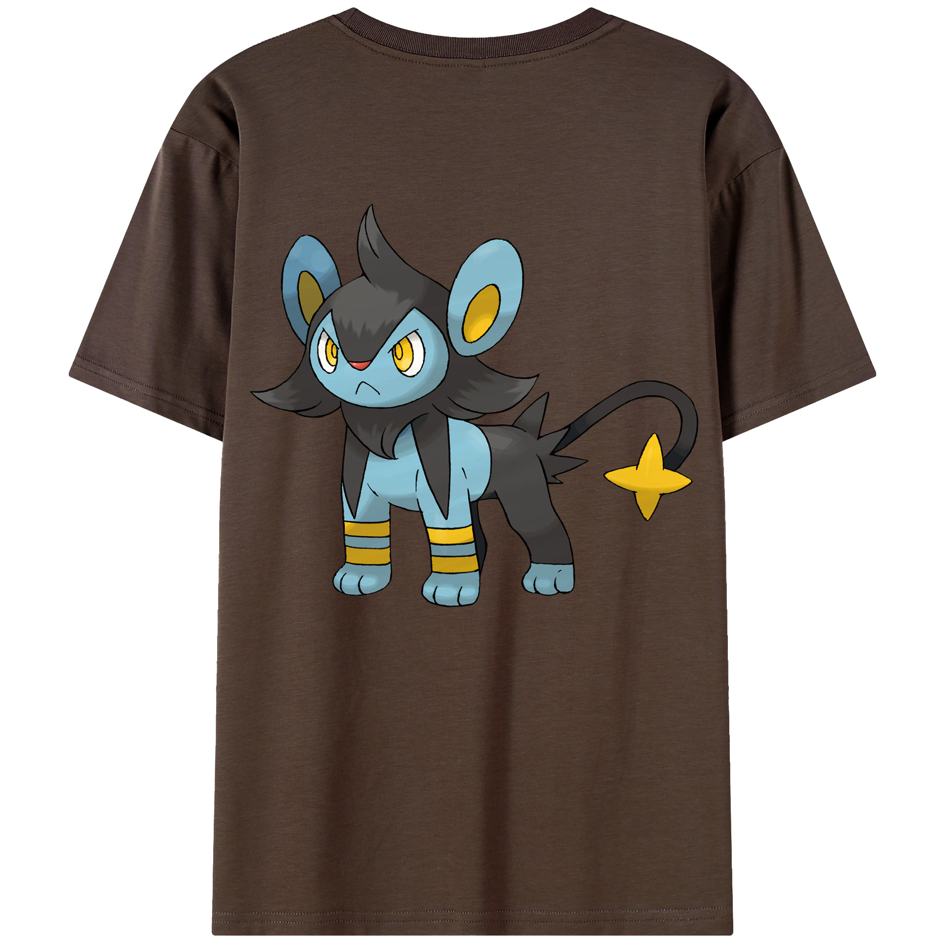 （画像用） ポケットモンスター Pokémon 綿100％半袖Tシャツ（背面プリント）