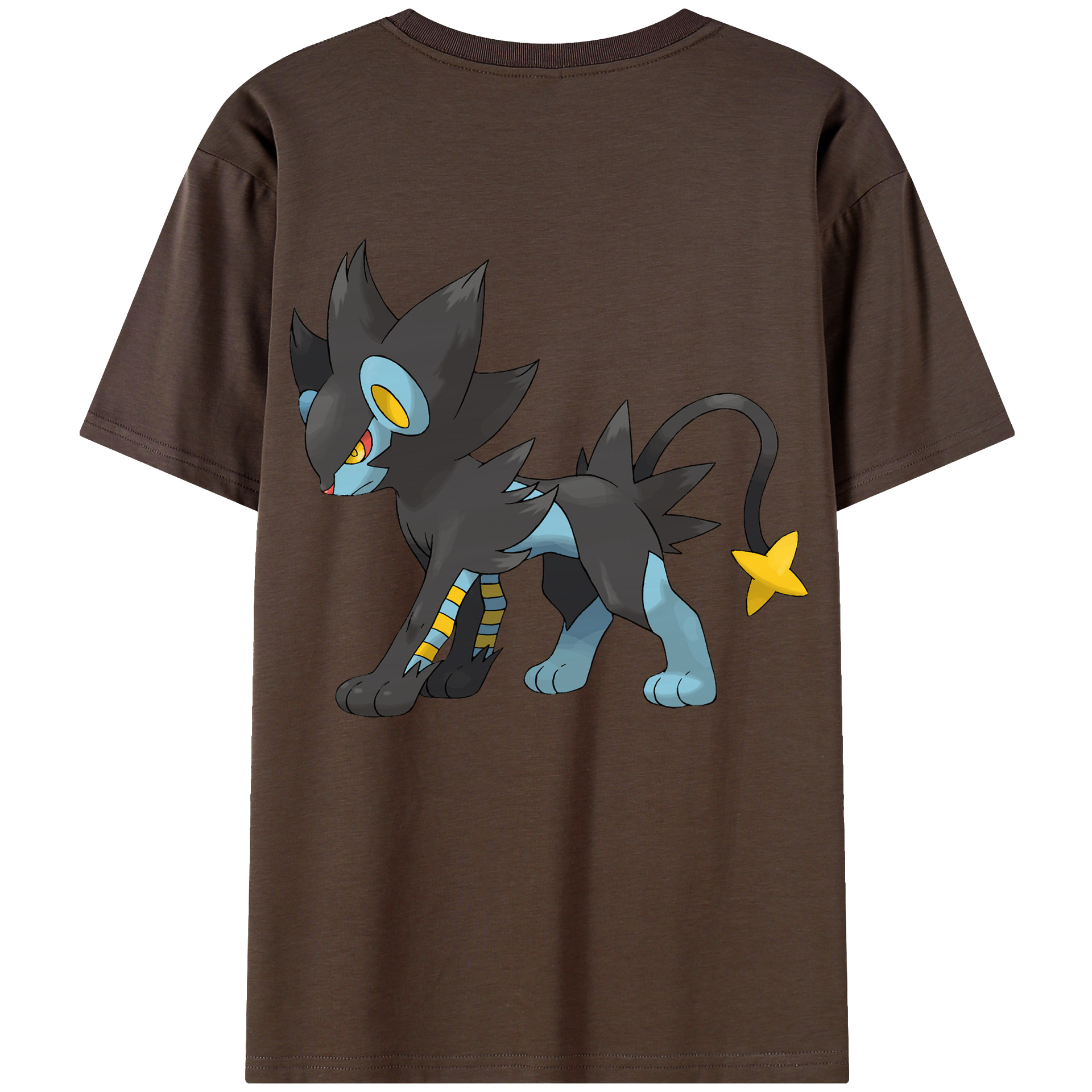 （画像用） ポケットモンスター Pokémon 綿100％半袖Tシャツ（背面プリント）