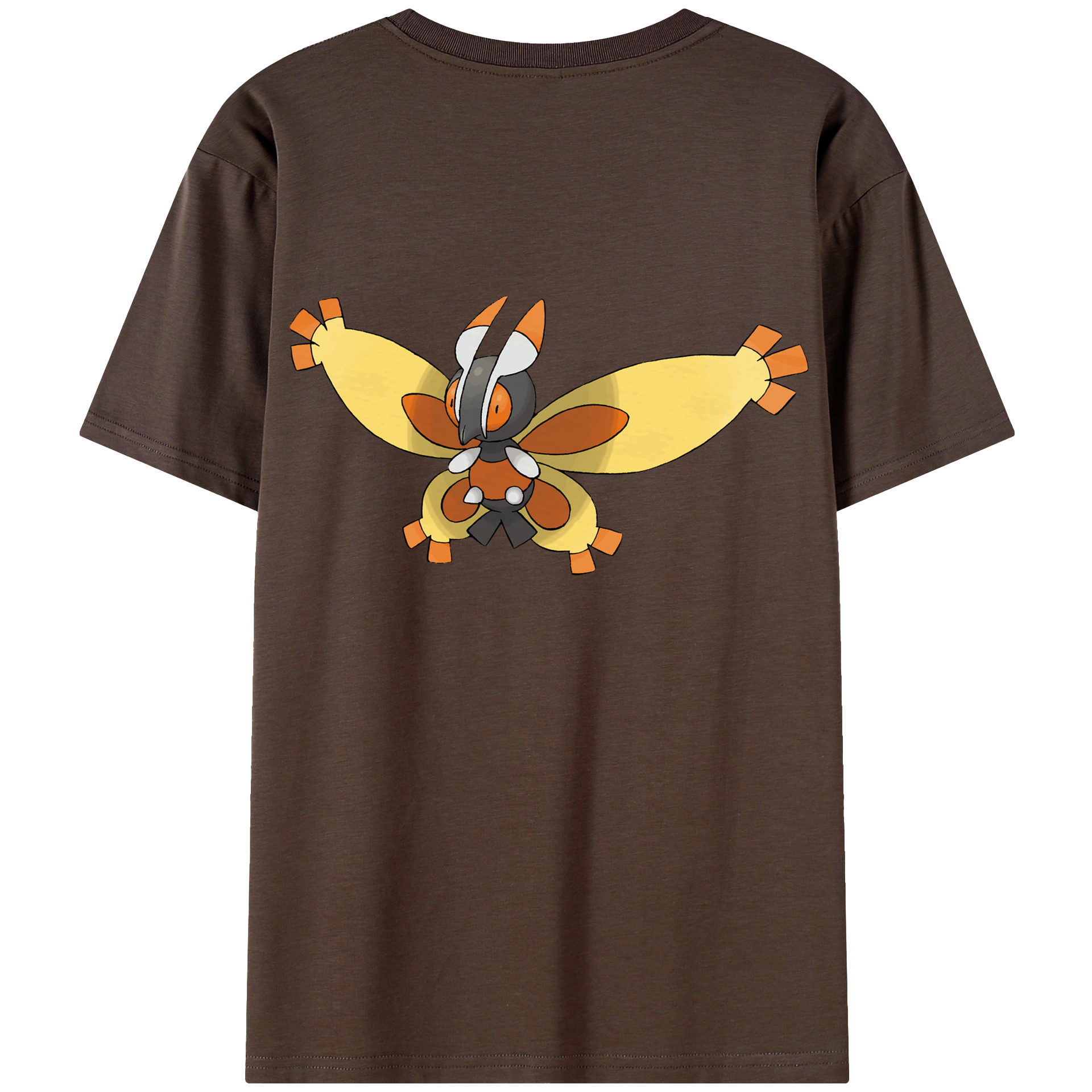 （画像用） ポケットモンスター Pokémon 綿100％半袖Tシャツ（背面プリント）