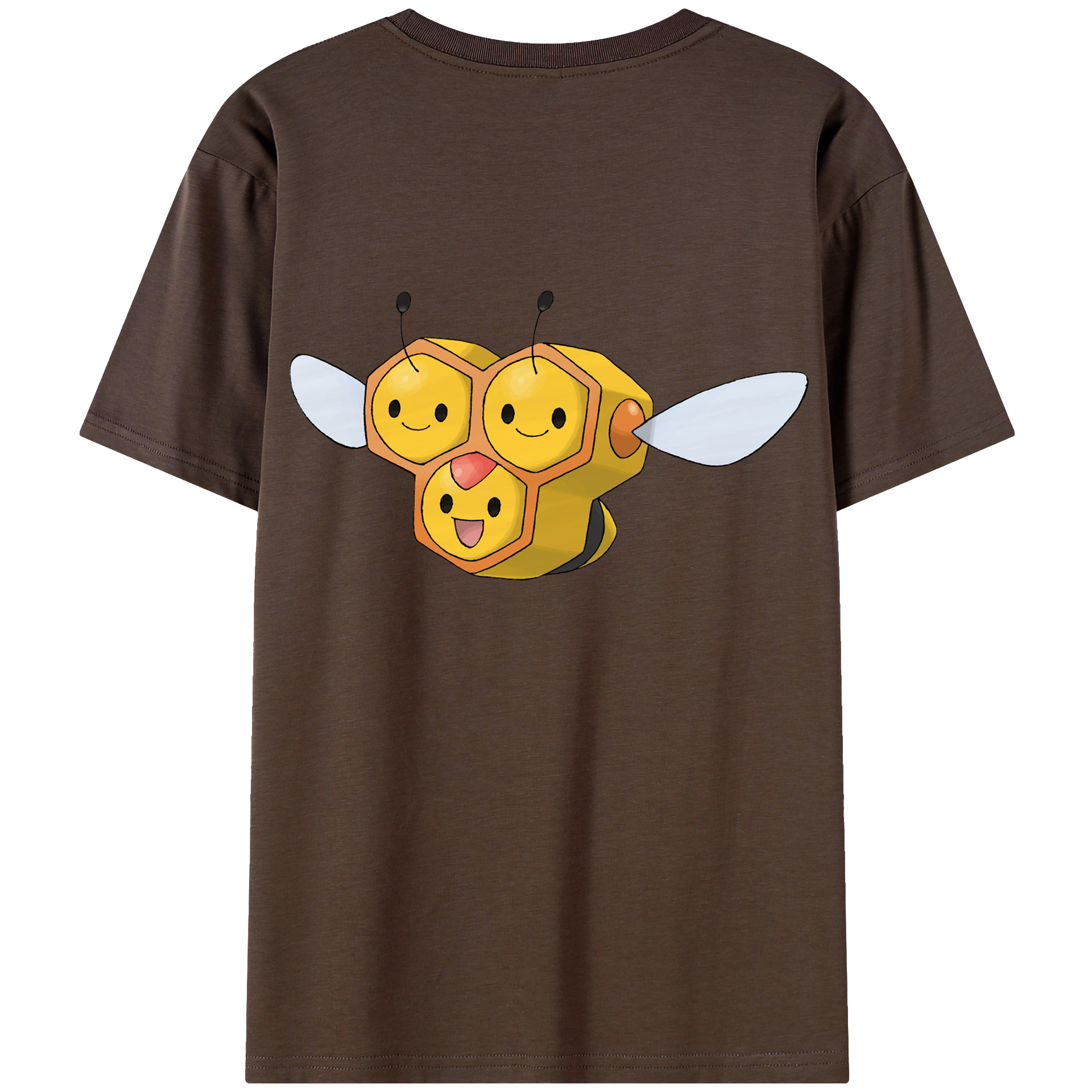 （画像用） ポケットモンスター Pokémon 綿100％半袖Tシャツ（背面プリント）