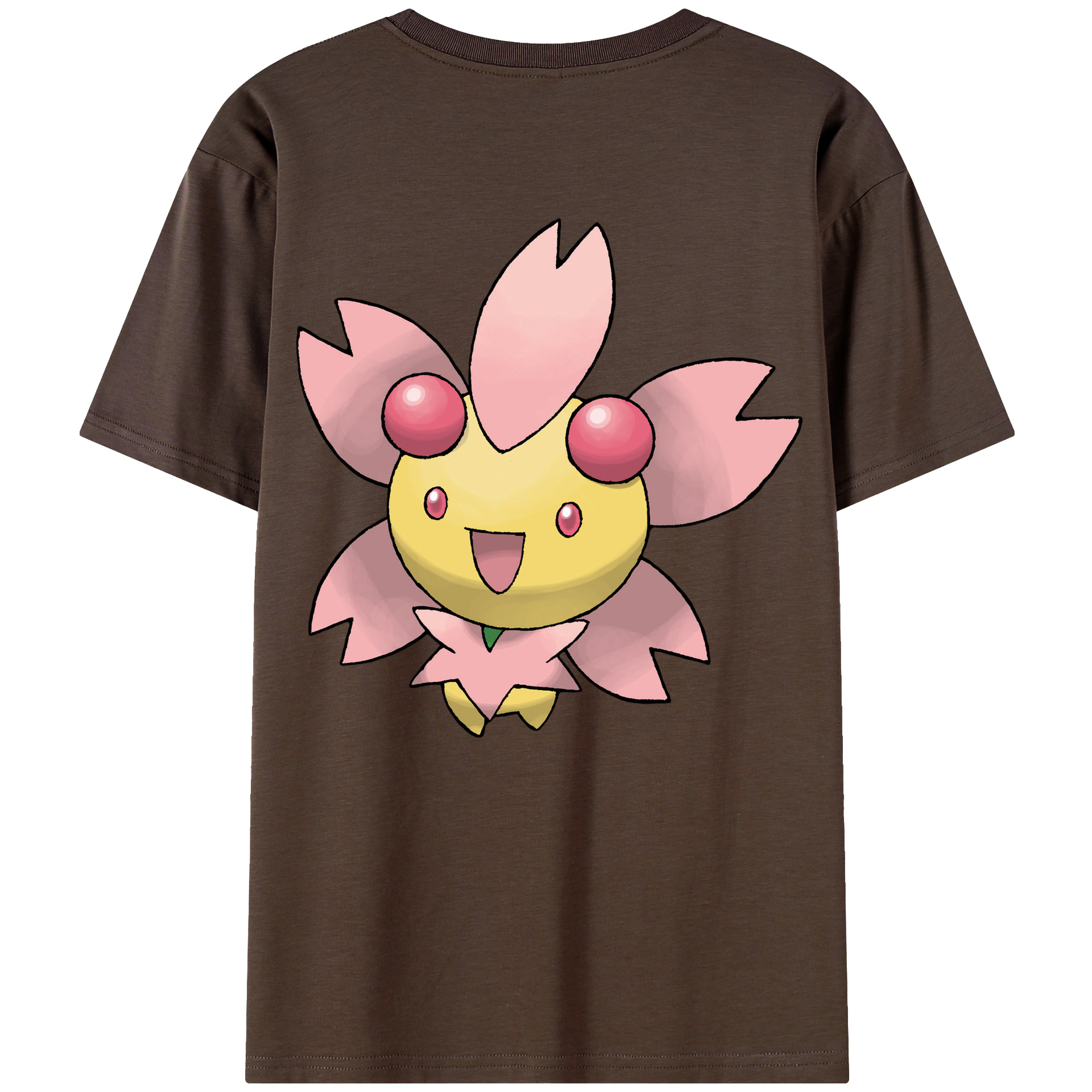 （画像用） ポケットモンスター Pokémon 綿100％半袖Tシャツ（背面プリント）