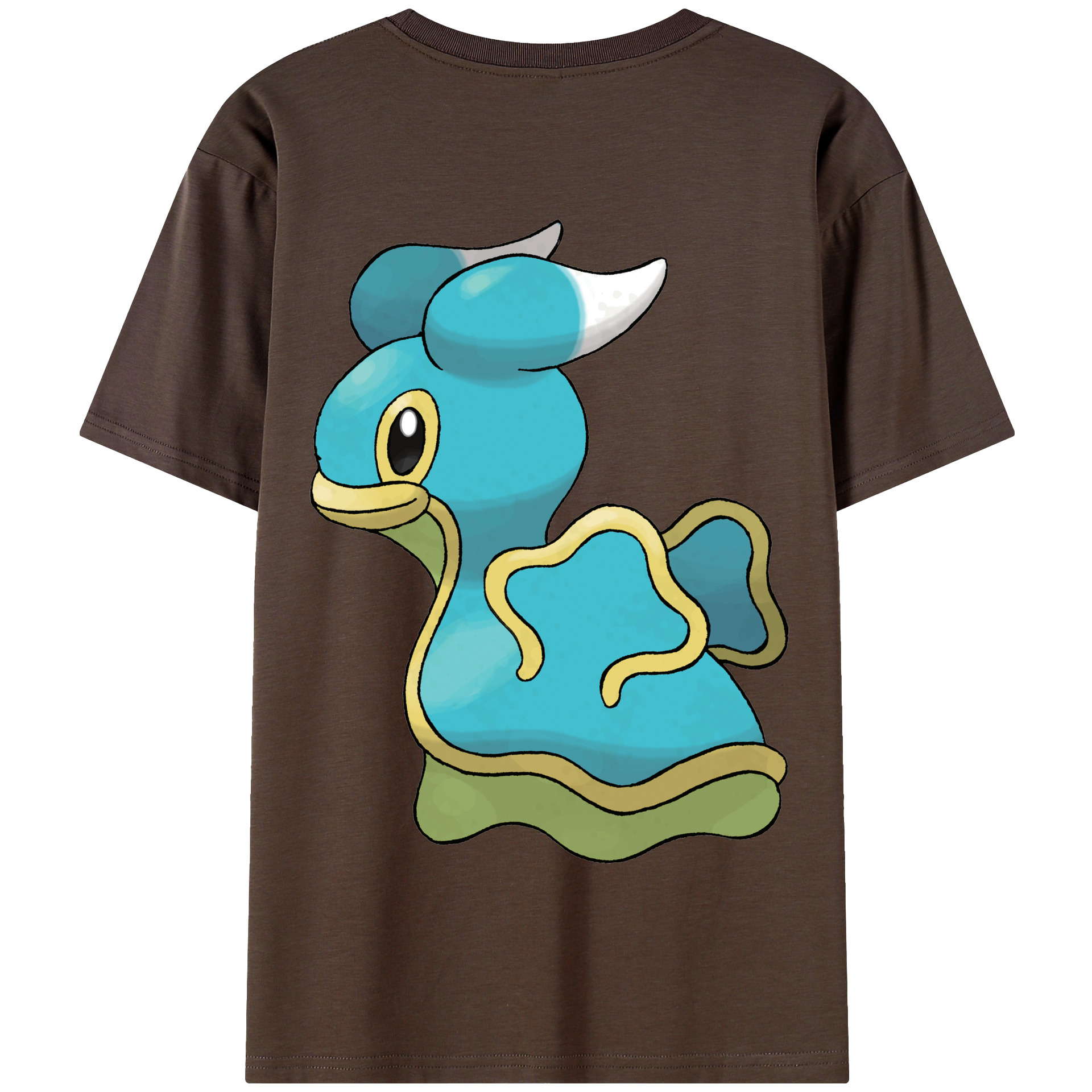 （画像用） ポケットモンスター Pokémon 綿100％半袖Tシャツ（背面プリント）