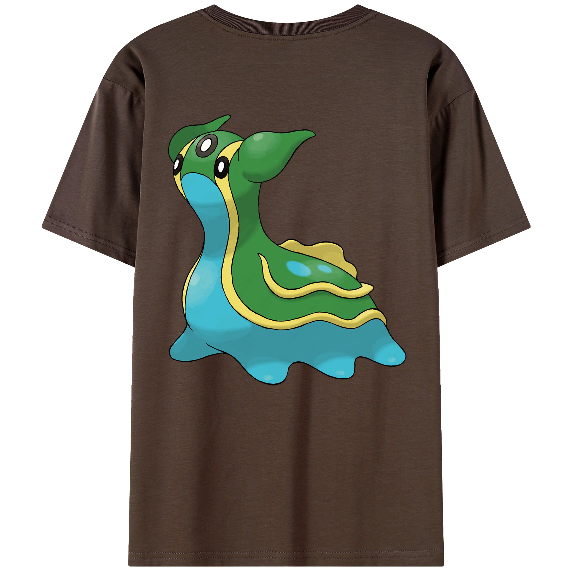 （画像用） ポケットモンスター Pokémon 綿100％半袖Tシャツ（背面プリント）