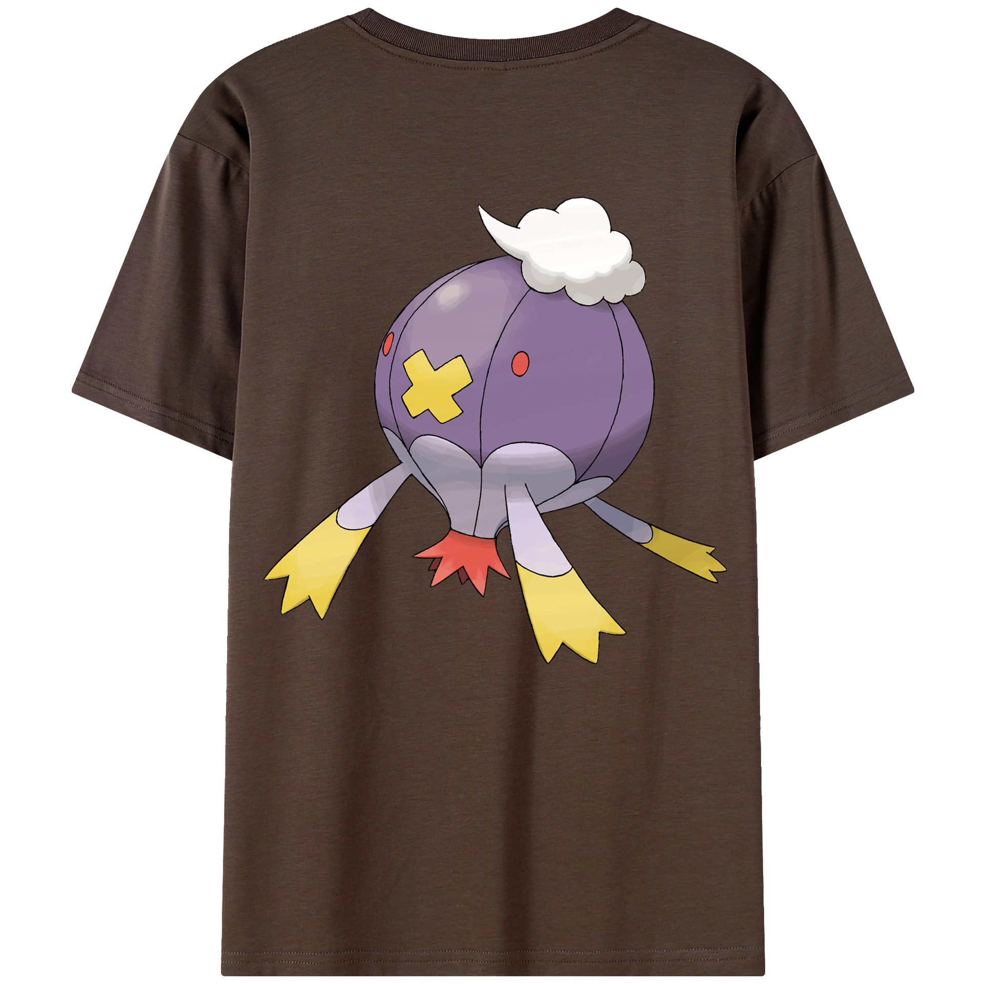 （画像用） ポケットモンスター Pokémon 綿100％半袖Tシャツ（背面プリント）
