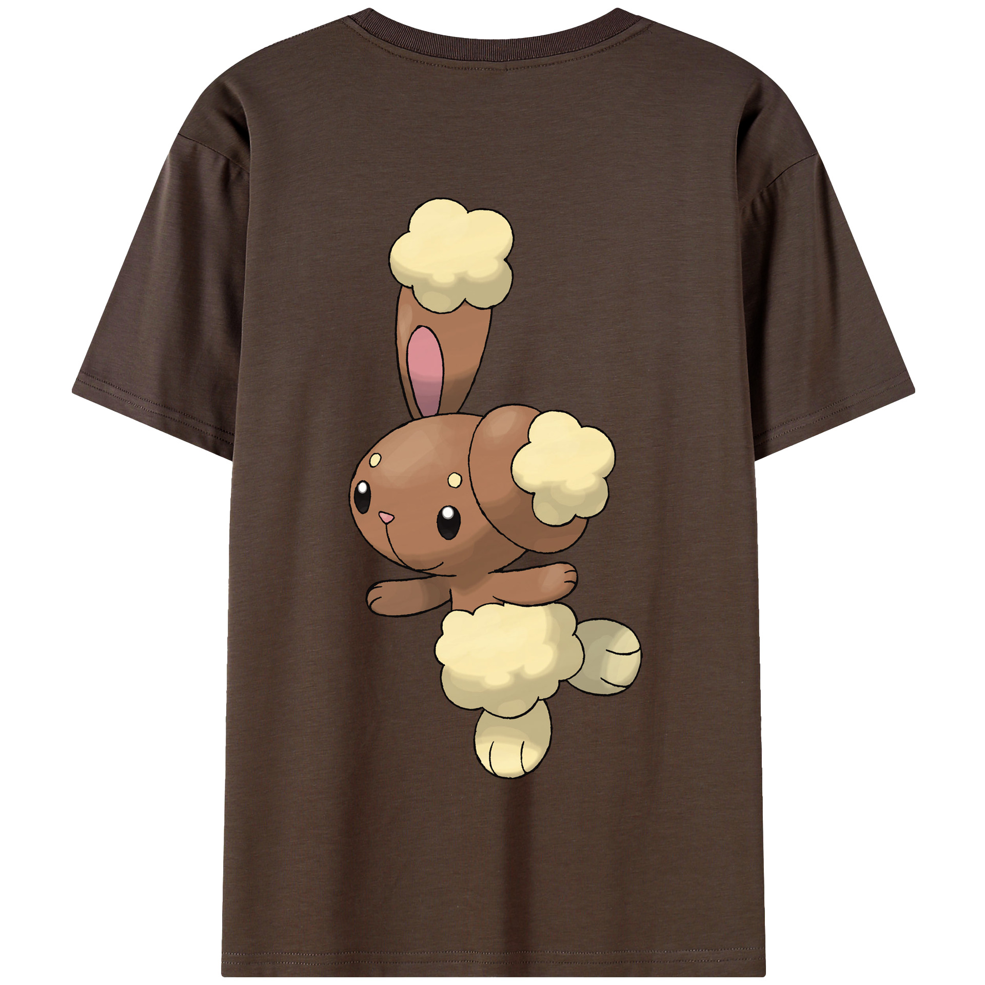 （画像用） ポケットモンスター Pokémon 綿100％半袖Tシャツ（背面プリント）