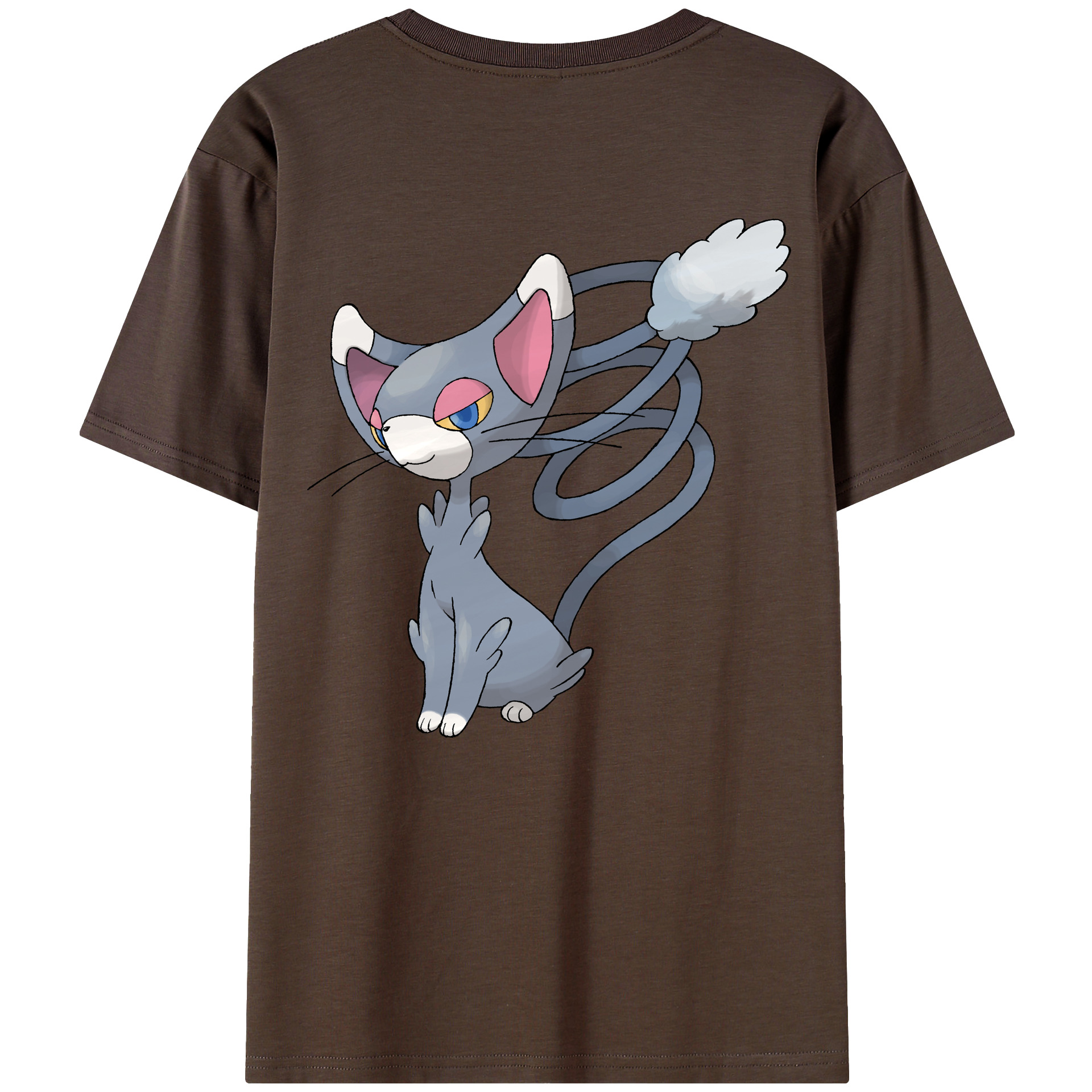 （画像用） ポケットモンスター Pokémon 綿100％半袖Tシャツ（背面プリント）