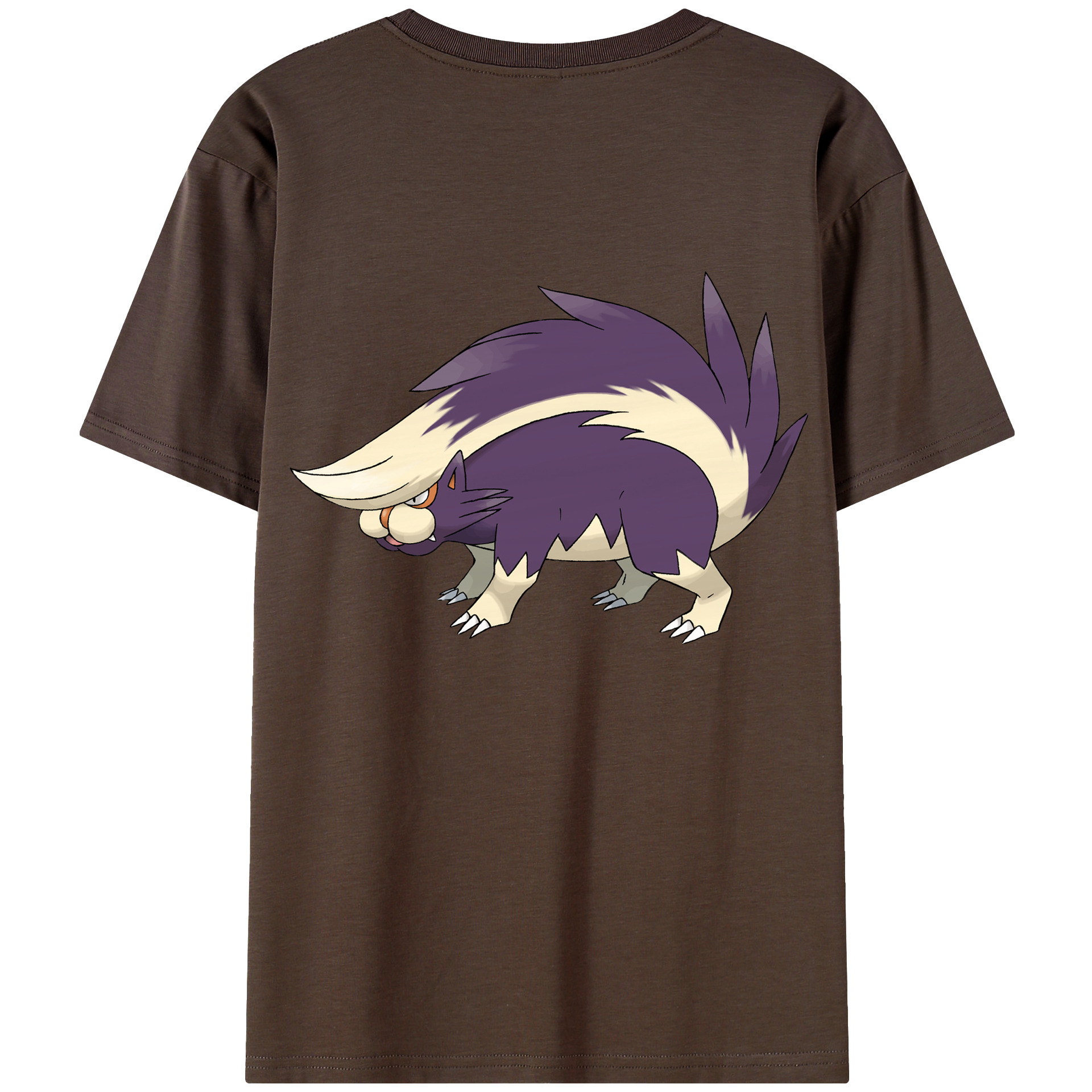 （画像用） ポケットモンスター Pokémon 綿100％半袖Tシャツ（背面プリント）
