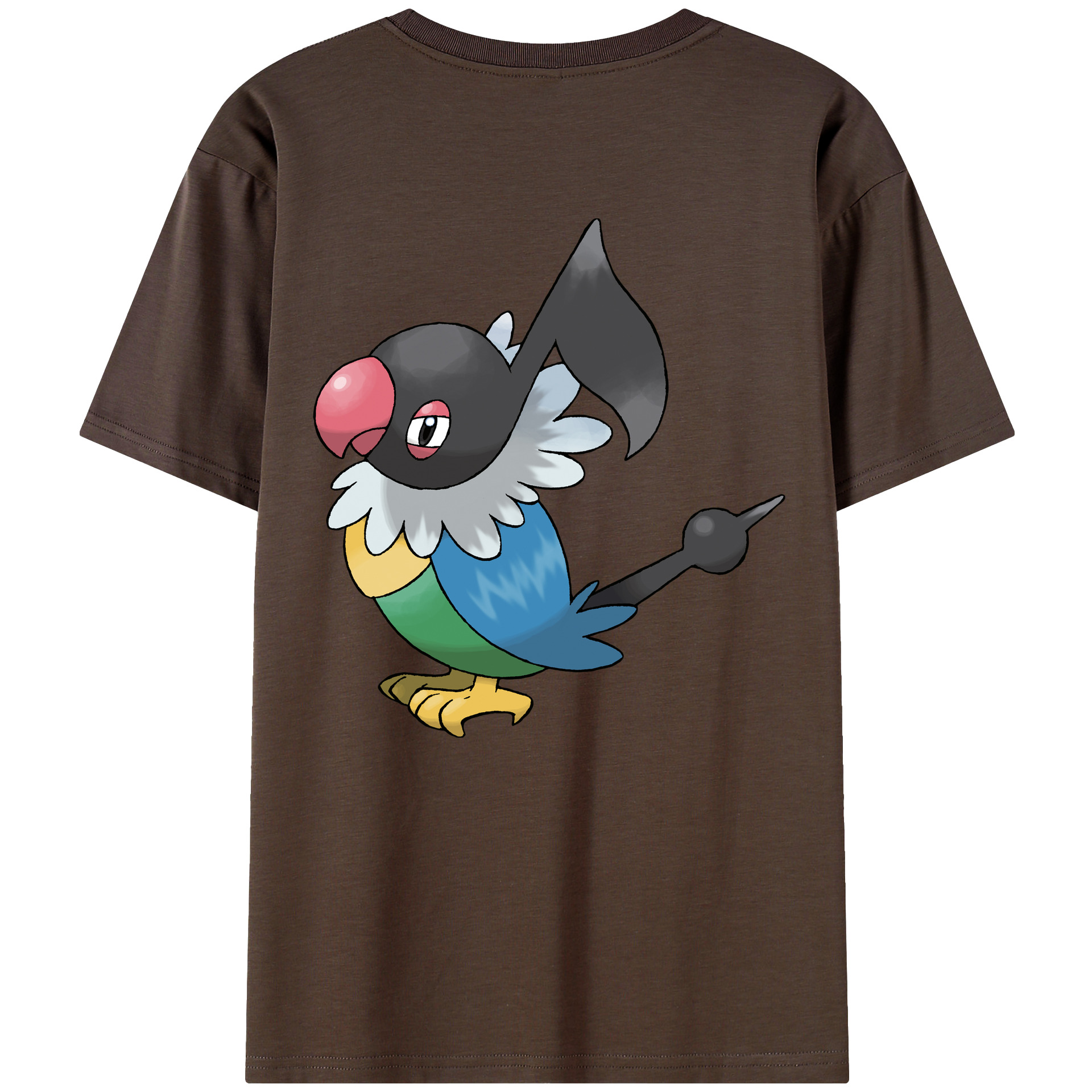 （画像用） ポケットモンスター Pokémon 綿100％半袖Tシャツ（背面プリント）