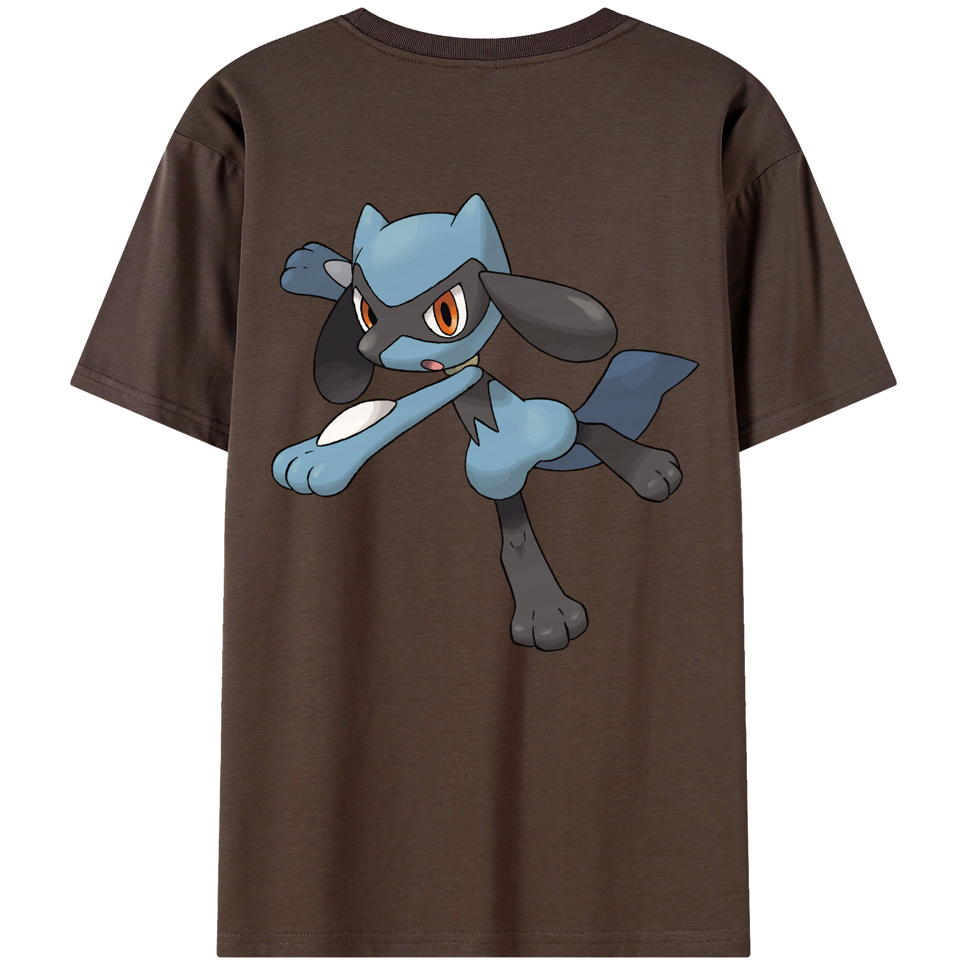 （画像用） ポケットモンスター Pokémon 綿100％半袖Tシャツ（背面プリント）